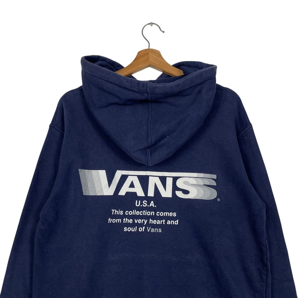 Vans Vintage 90s Vans Skateboard Big Logo Hoodie Size US M / EU 48-50 / 2 - 2 Thumbnail