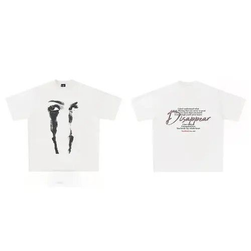 Japanese Brand Misaki x Risa Streetwear Harajuku Cry Printed T-Shirt y2k Size US XXL / EU 58 / 5 - 3 Thumbnail