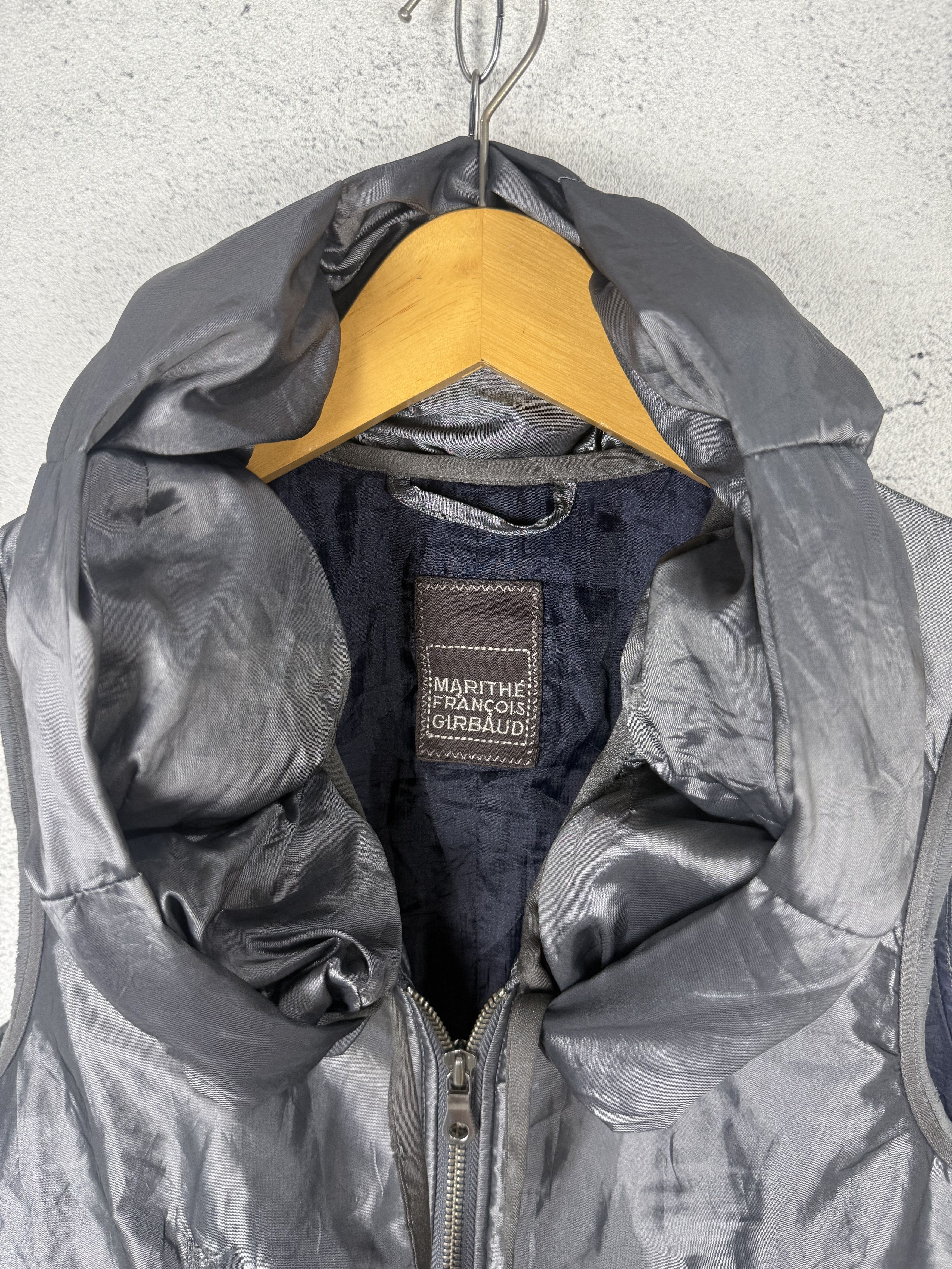 Marithe + Francois Girbaud Marithe Francois Girbaud Silver Nylon Down Vest Size M / US 6-8 / IT 42-44 - 6 Thumbnail