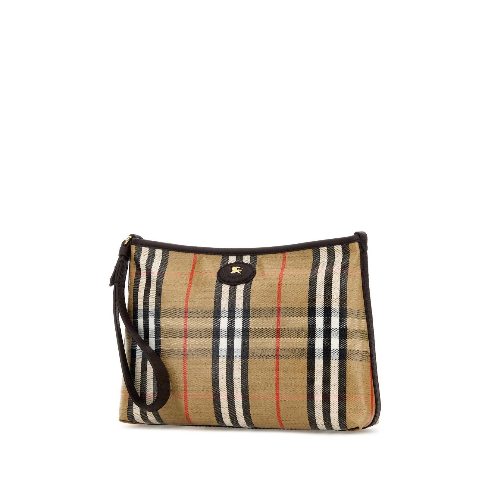 Burberry Burberry Beige Pouch Bag New Size ONE SIZE - 2 Thumbnail