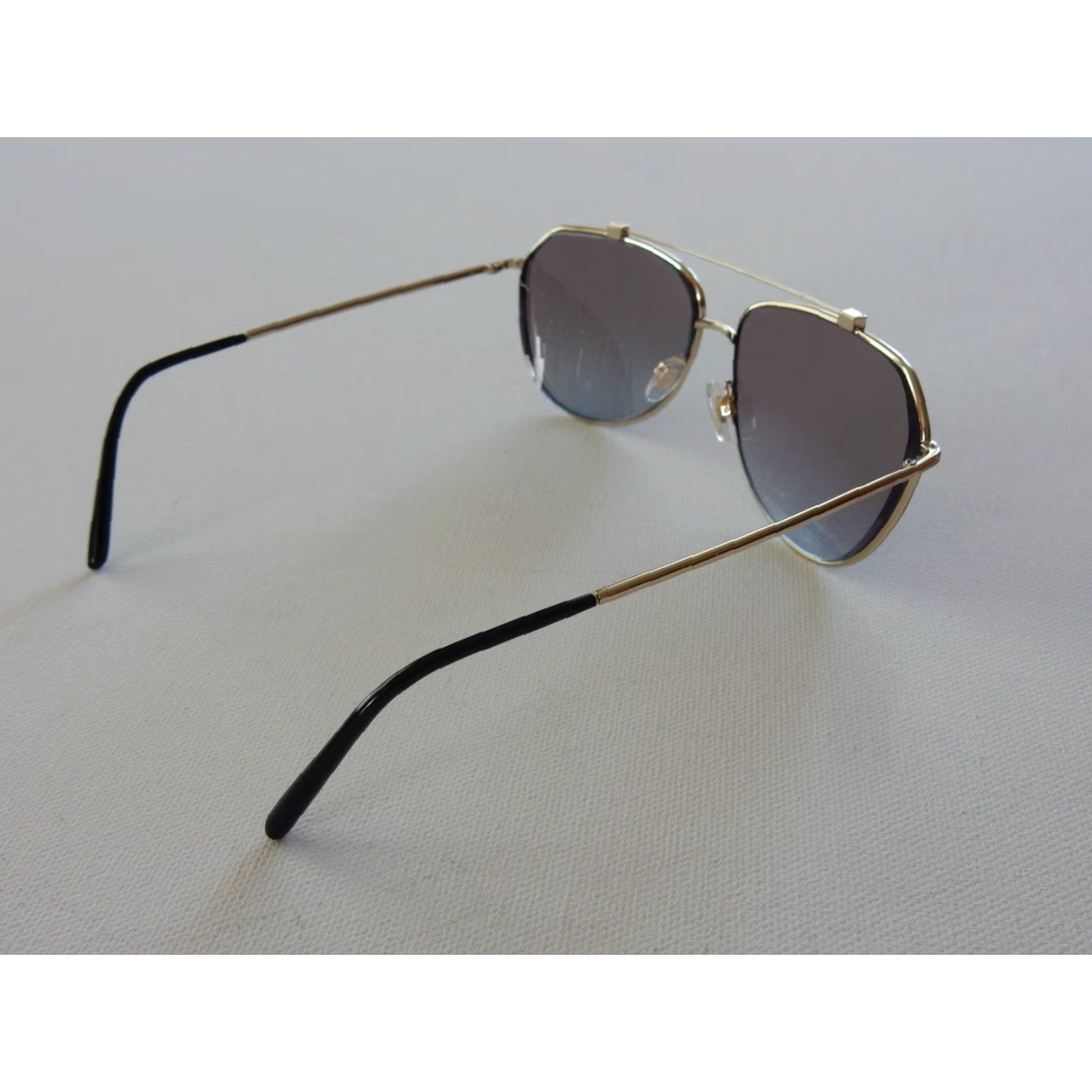 Dolce & Gabbana VINTAGE Dolce&Gabbana Unisex Sunglasses Frames Only 59mm Gold & Black Classic Gray 90s Size ONE SIZE - 4 Thumbnail