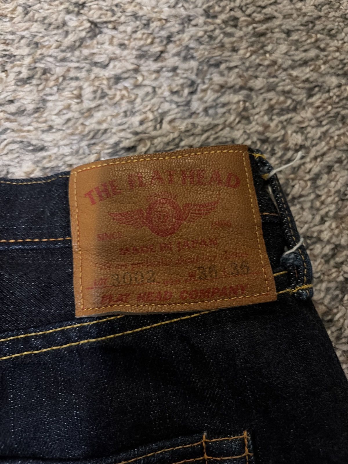 The Flat Head Flathead 3002 14.5oz size 34 Size US 36 / EU 52 - 3 Thumbnail