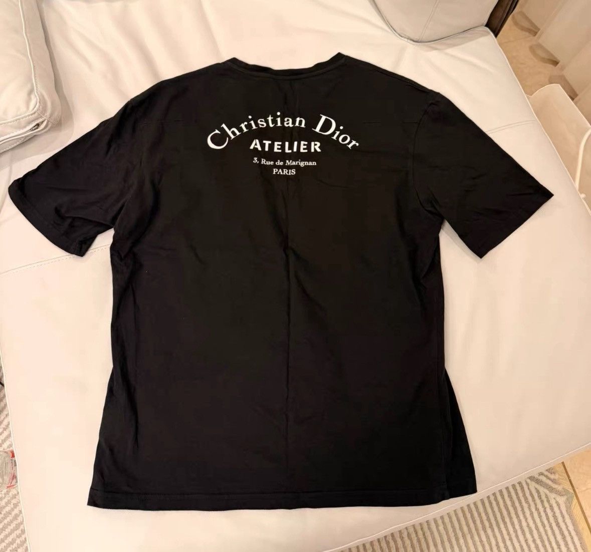 Dior Dior Black Logo Short Sleeve TShirt-2506 Size US L / EU 52-54 / 3 - 4 Thumbnail