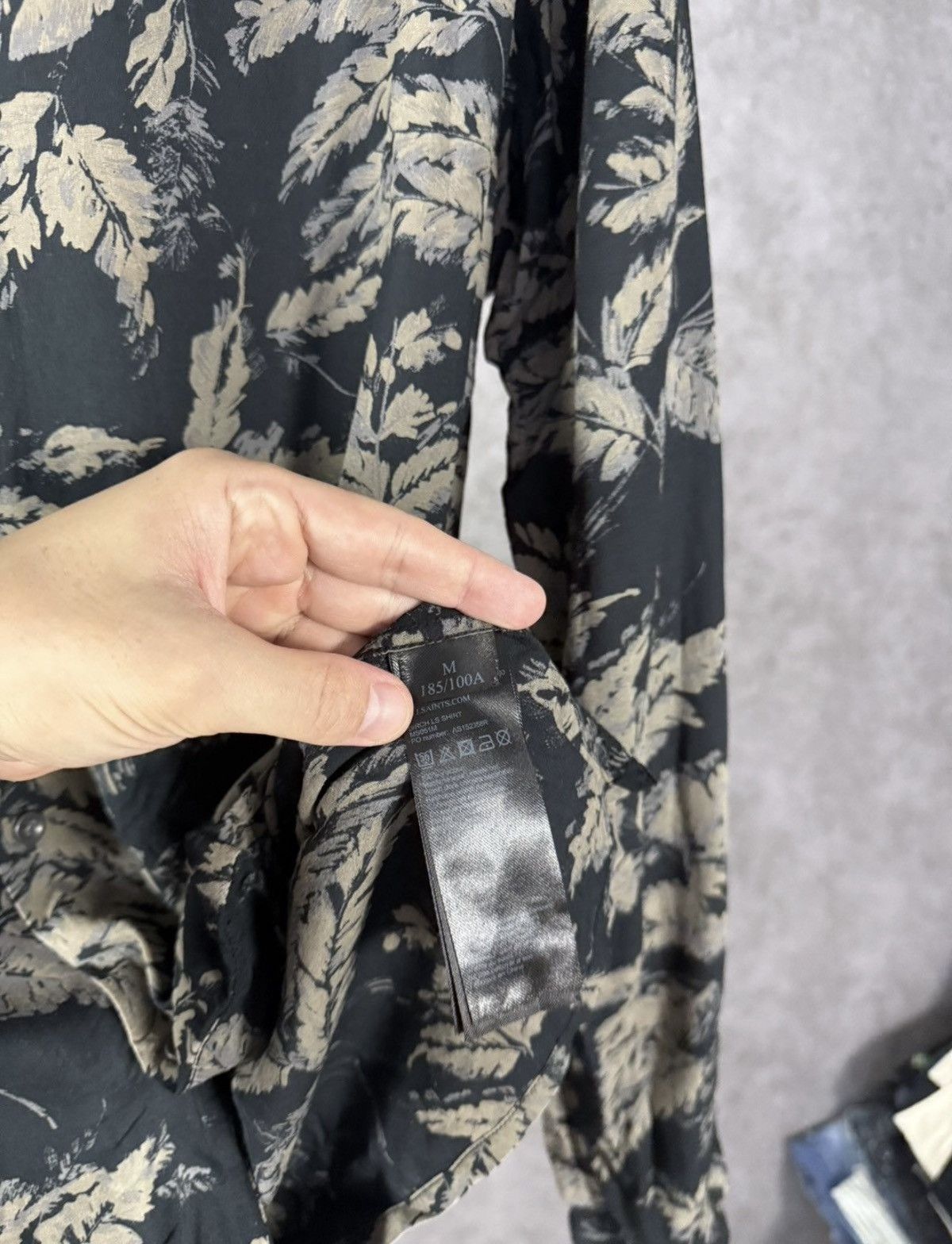 Allsaints Allsaints art designer crazy shirt Size US M / EU 48-50 / 2 - 4 Thumbnail