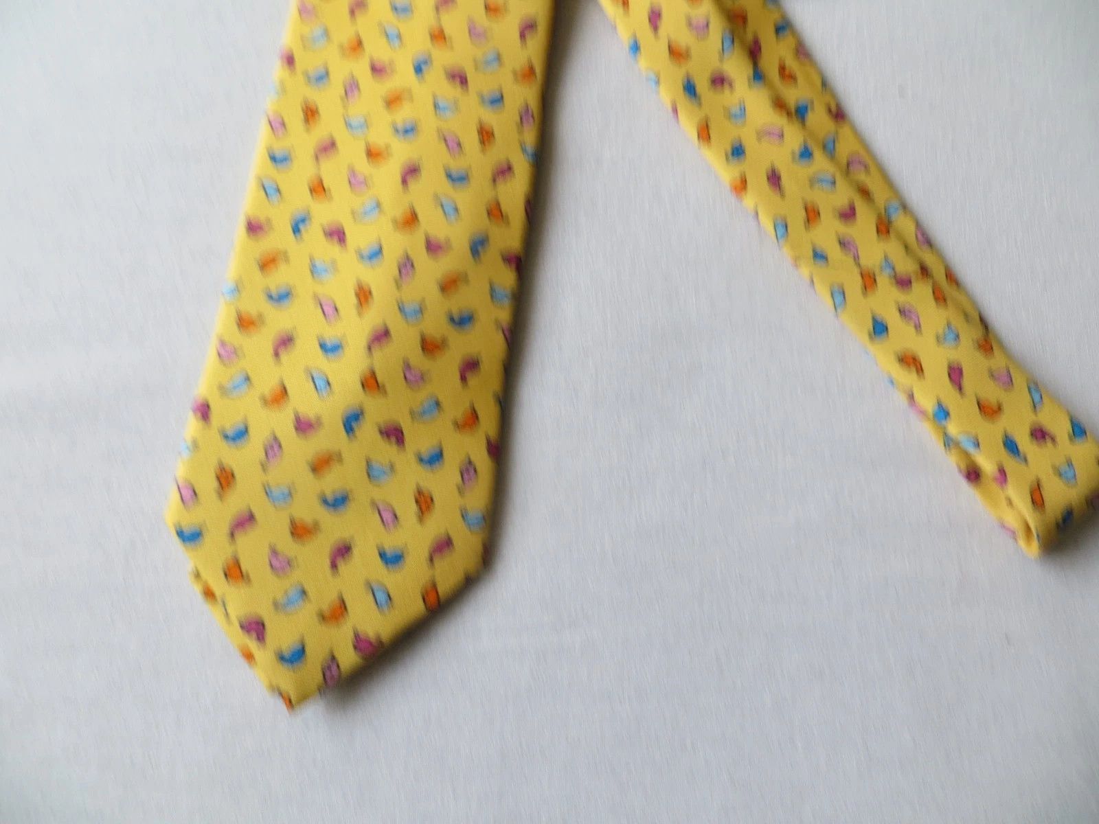Drake's DRAKE'S 100% SILK PRINTED HAND MADE NEW WITH TAG Size ONE SIZE - 2 Thumbnail