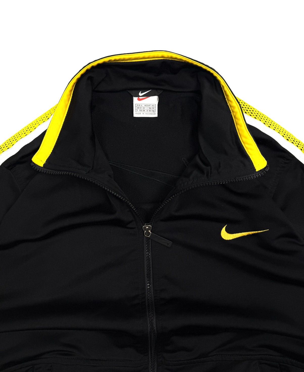 Nike Nike 90s Vintage Black Tracksuit Set Jacket Pants Y2K Retro Size US L / EU 52-54 / 3 - 11 Thumbnail