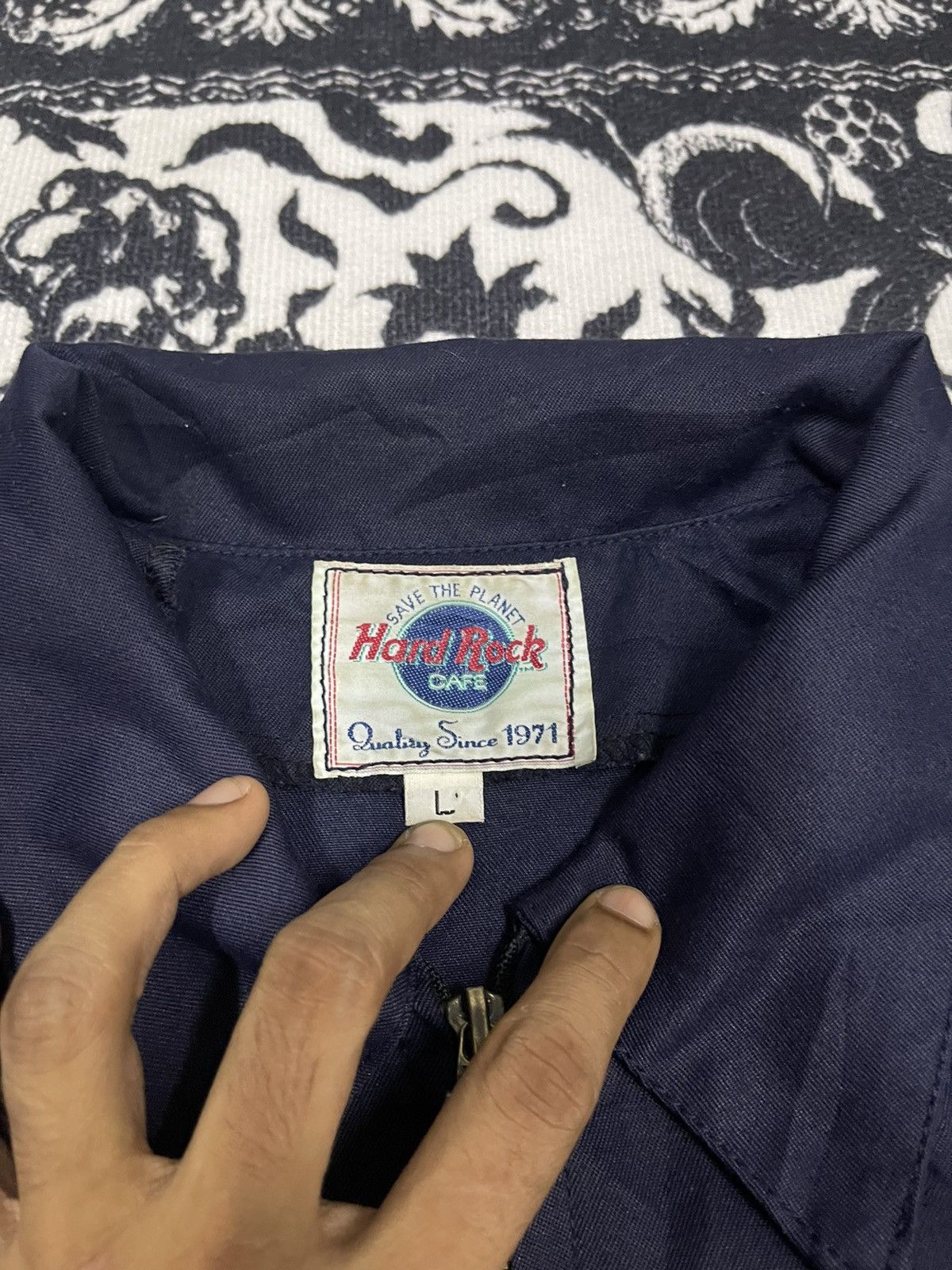 Hard Rock Cafe 90s HARD ROCK CAFE “SURFER PARADISE “LIGHT JACKET Size US L / EU 52-54 / 3 - 11 Thumbnail