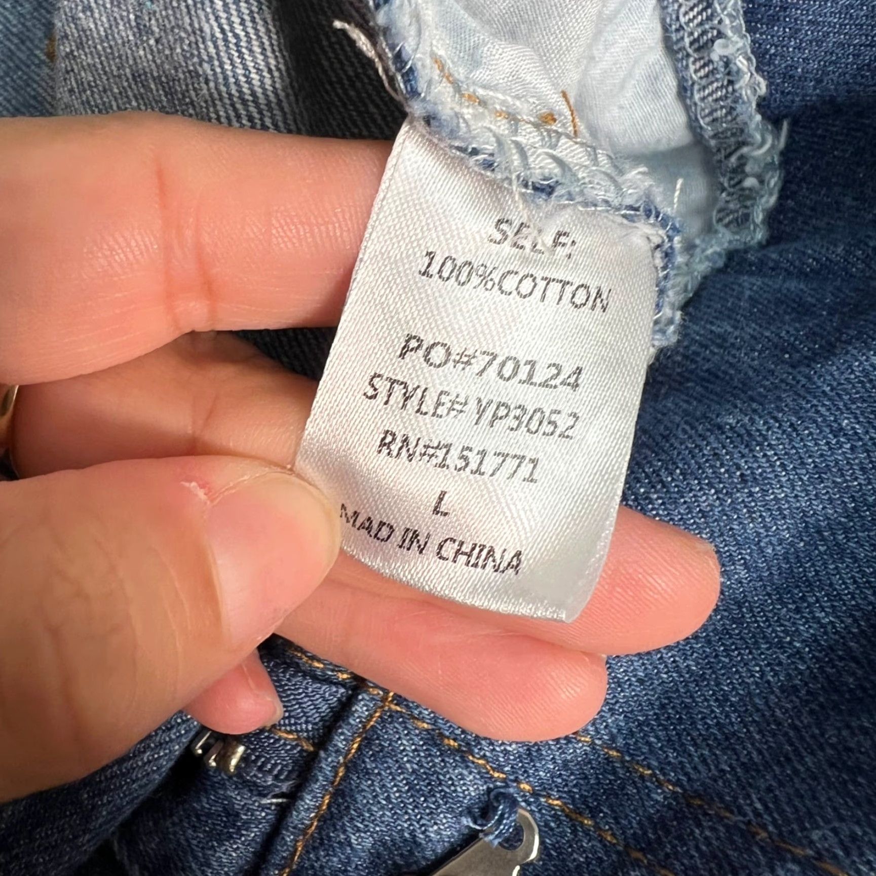 Denime Le Lis Jeans Large Womens High-Waisted Wide Leg Denim With Belt Size 36" / US 14 / IT 50 - 4 Thumbnail