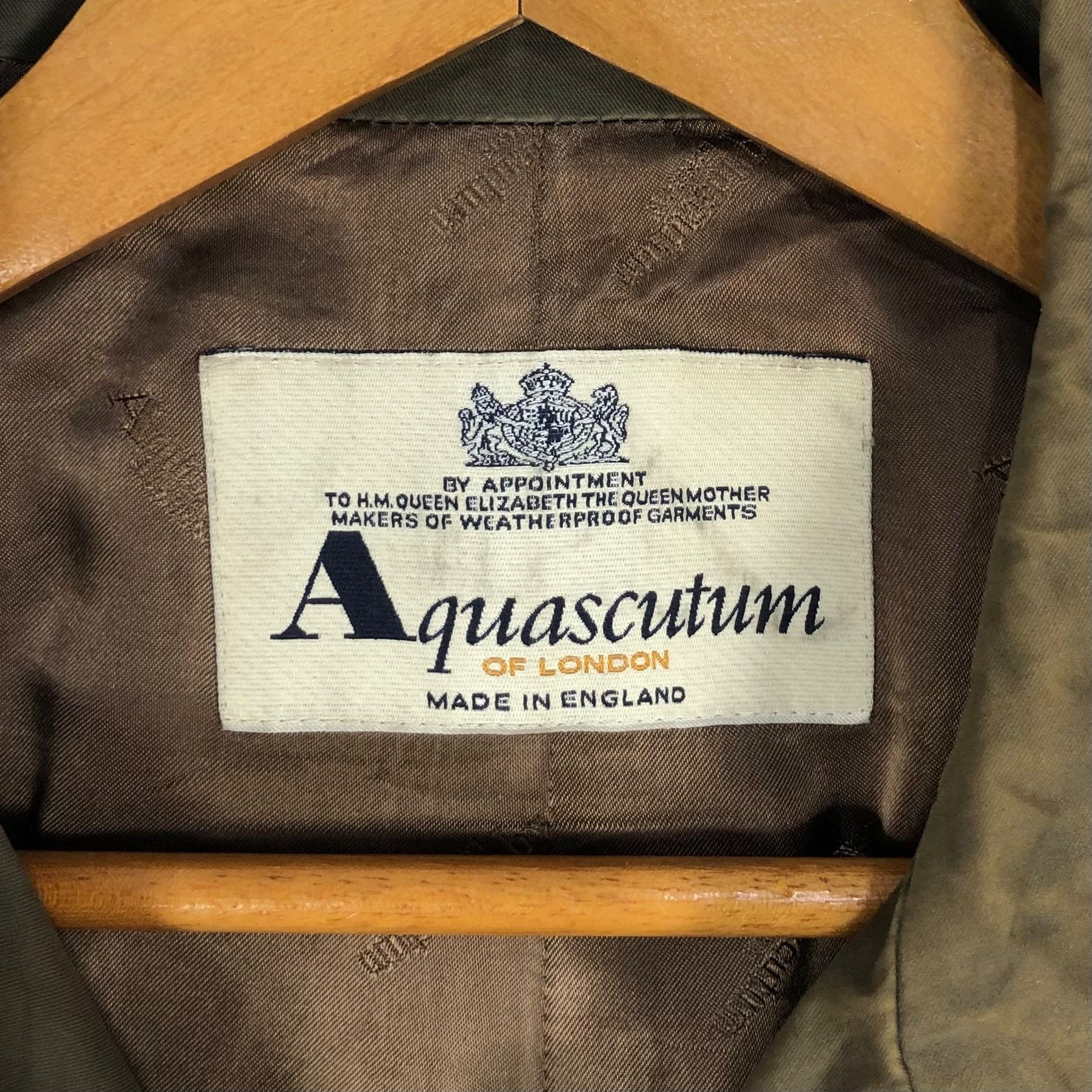 Aquascutum Vintage 90s Aquascutum Of London Faded Car Coat Size US M / EU 48-50 / 2 - 8 Thumbnail