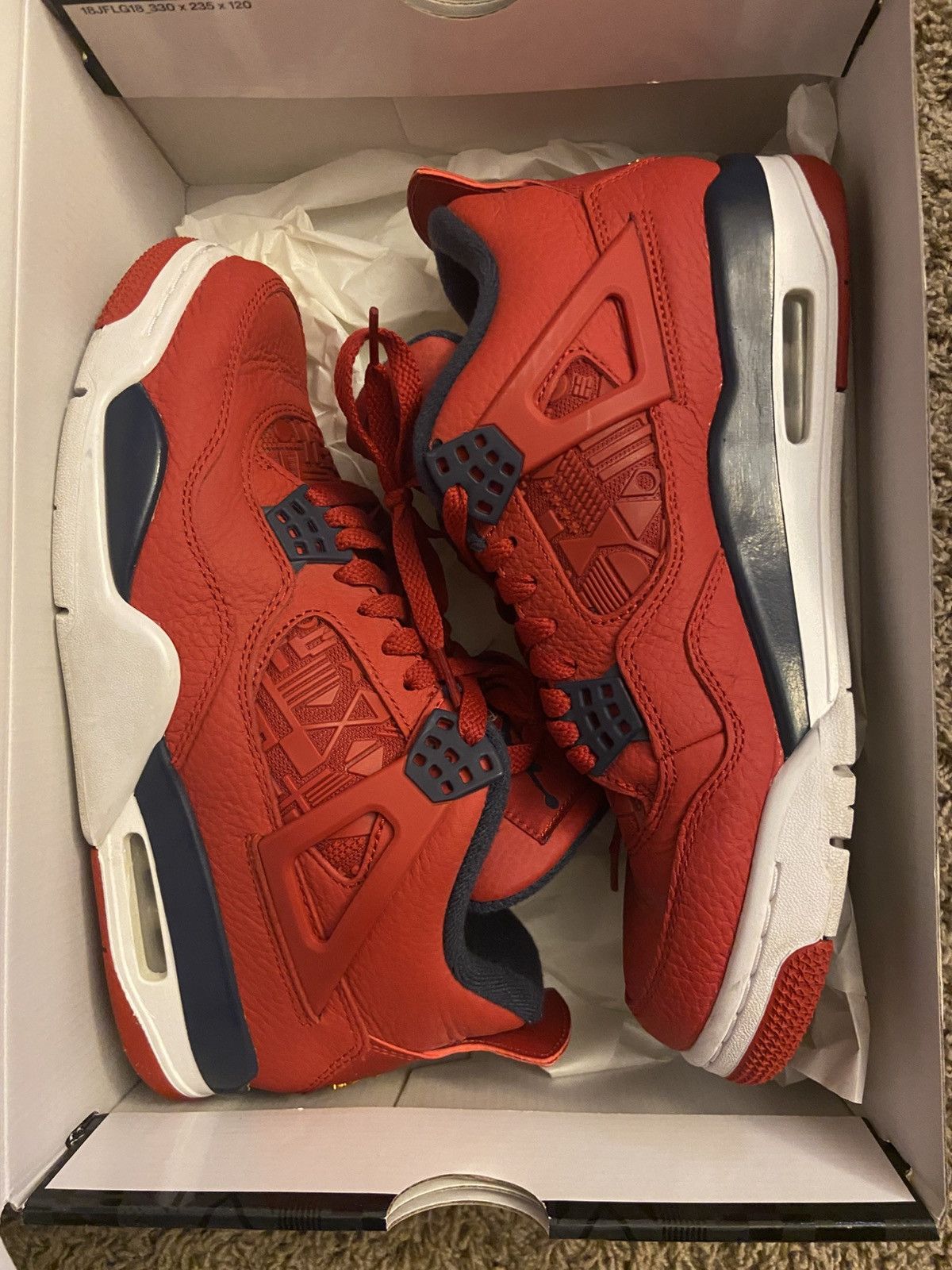 Jordan Brand Jordan 4 SE FIBA Size US 8.5 / EU 41-42 - 4 Thumbnail