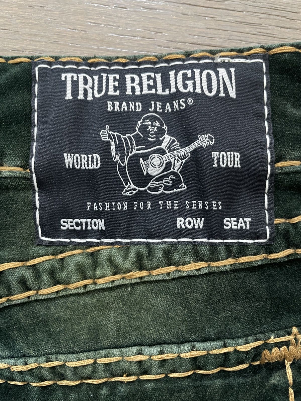 True Religion TRUE RELIGION - CONSTANTINE - RICKY RELAXED STRAIGHT Size US 31 - 15 Thumbnail