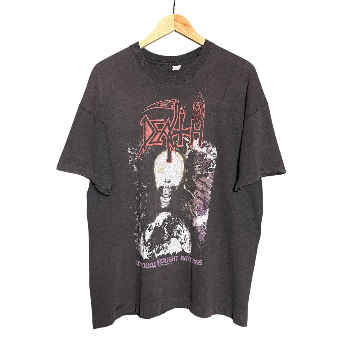 Vintage 90s Death Individual Thought Patterns Tour Band Tee