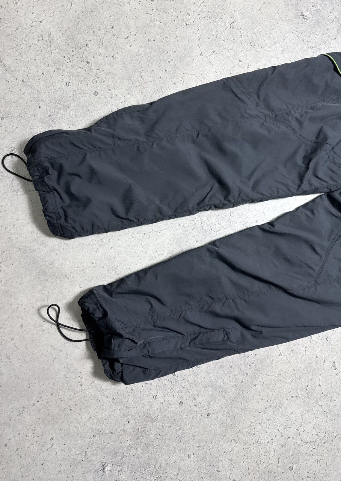 Nike Nike Shox Vintage Black Nylon Track Suit Jacket & Pants Dril Size US XXL / EU 58 / 5 - 12 Thumbnail