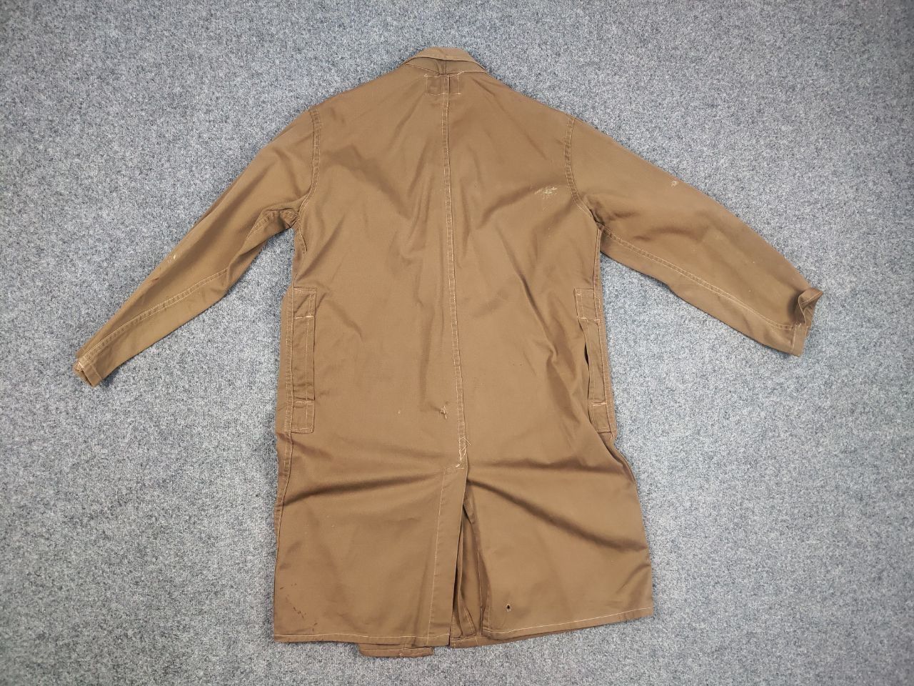 Vintage Skyways Sanforized British 60's drill work Distressed Jacket Size US M / EU 48-50 / 2 - 14 Thumbnail