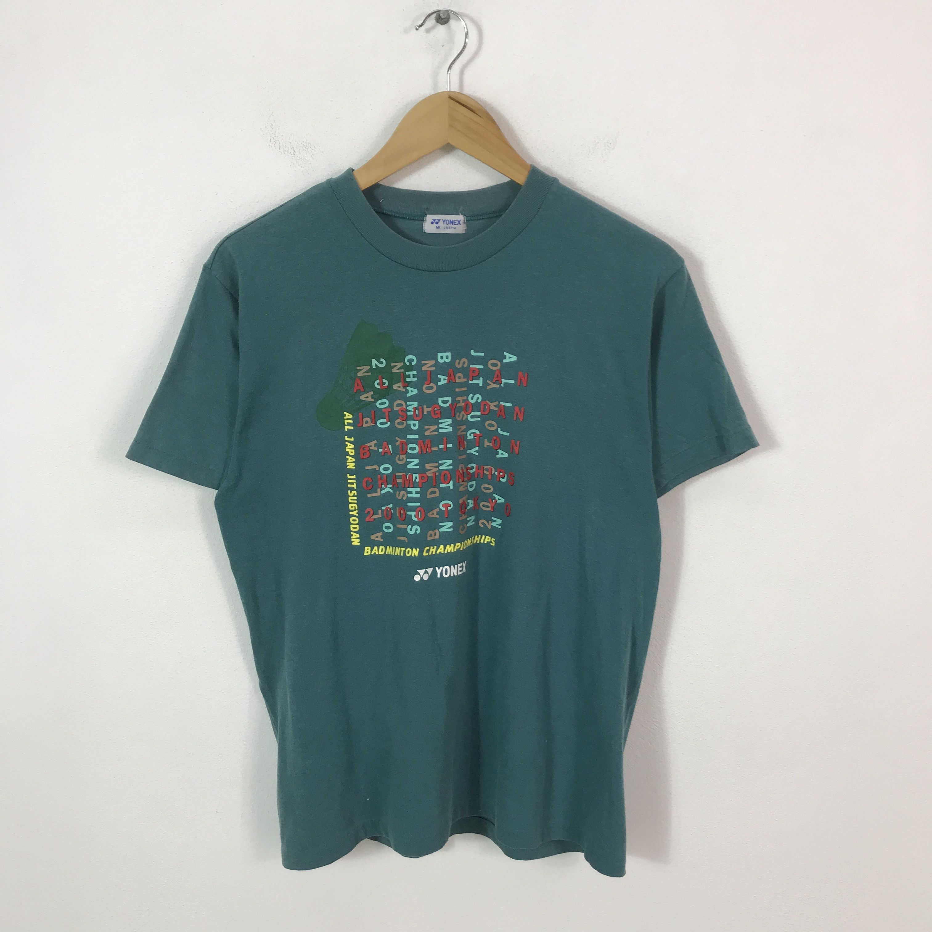 Japanese Brand vinatge 90s yonex champion tshirts Size US M / EU 48-50 / 2 - 2 Thumbnail