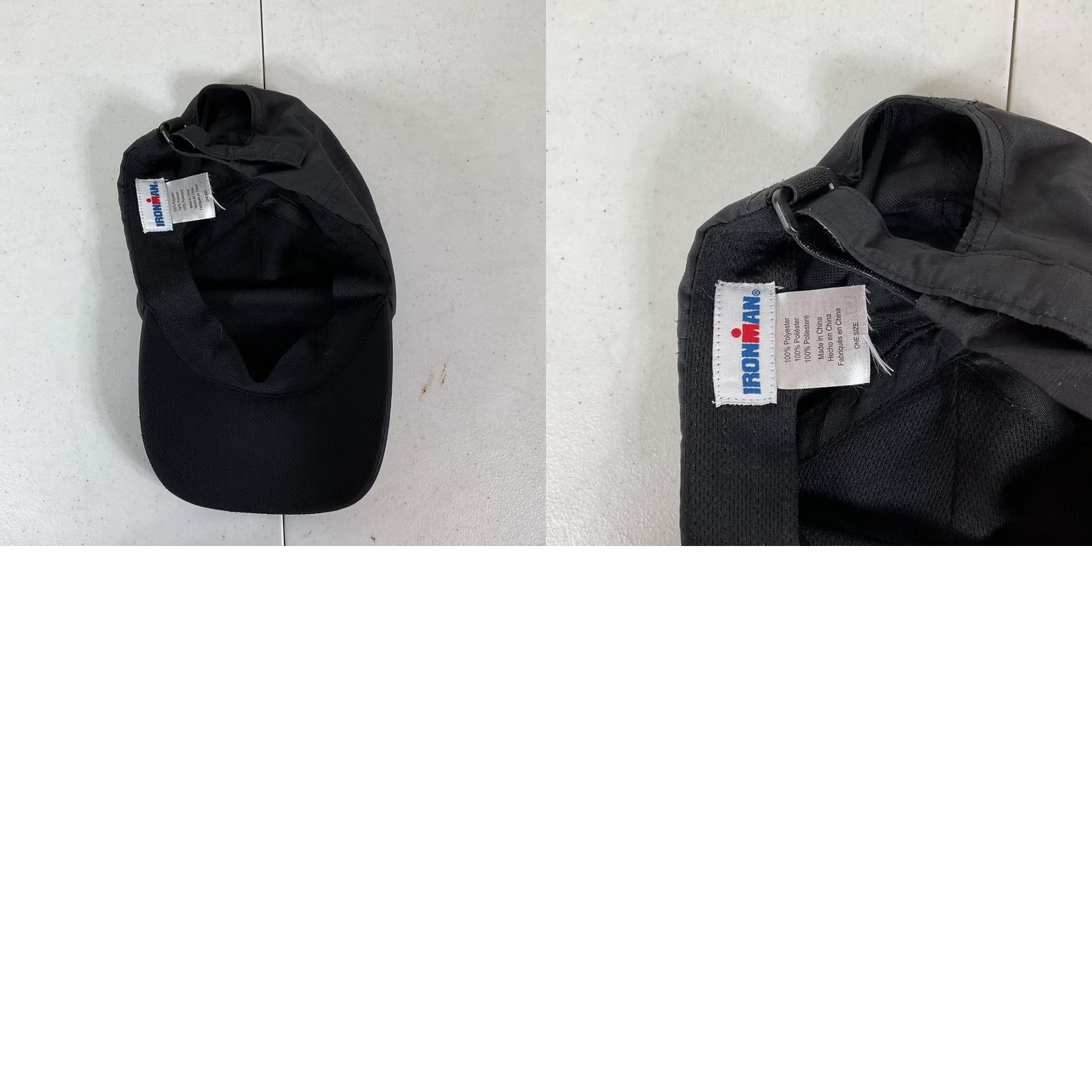 Whistles IRONMAN 70.3 Canada Whistler BC 2016 Cap One Size Black Baseball Strapback Mens Size ONE SIZE - 8 Thumbnail