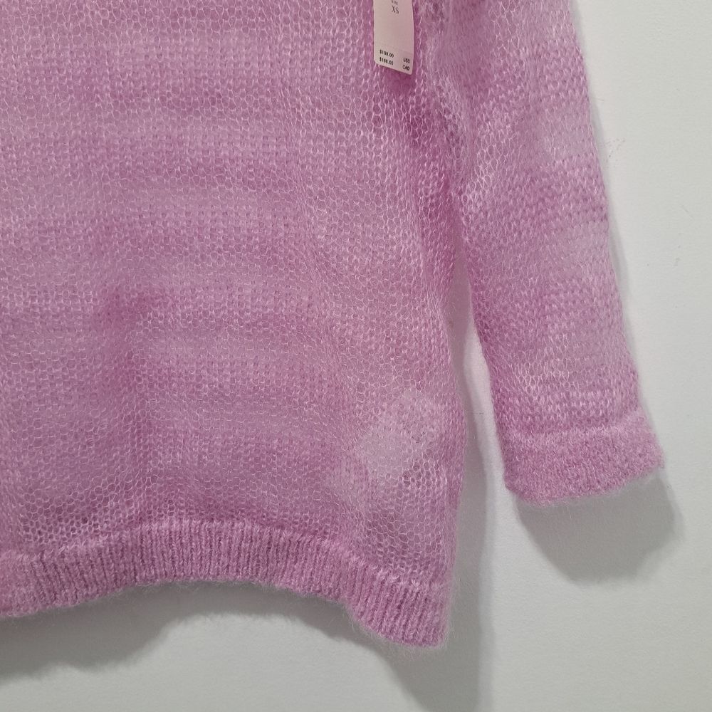 Anthropologie Anthropologie Maeve Wool Blend Sheer Lightweight Pullover Oversized Sweater XS Size XS / US 0-2 / IT 36-38 - 14 Thumbnail