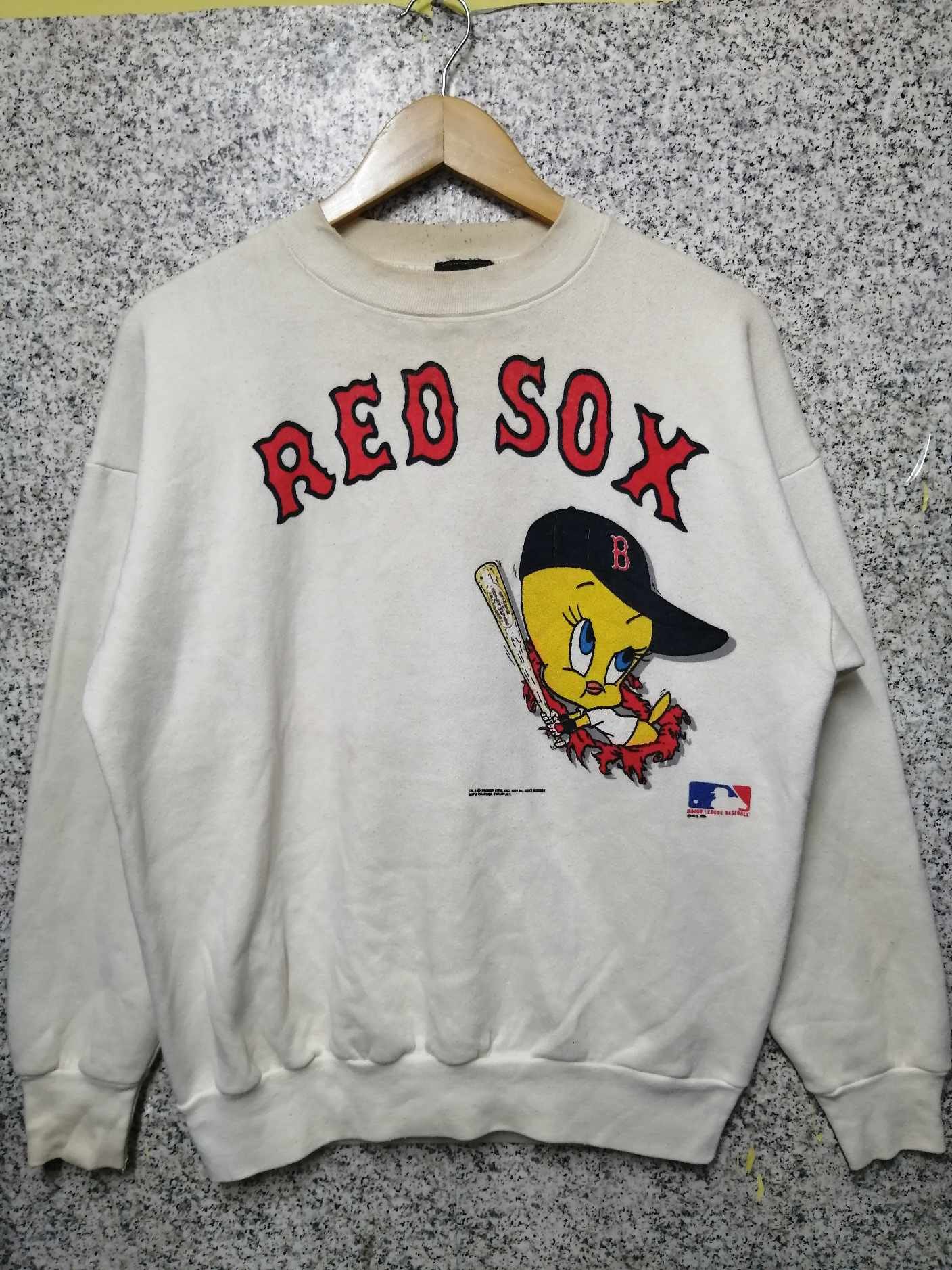 MLB × Vintage 90S VINTAGE RED SOX MLB X TWEETY VERY RARE Size US M / EU 48-50 / 2 - 1 Thumbnail