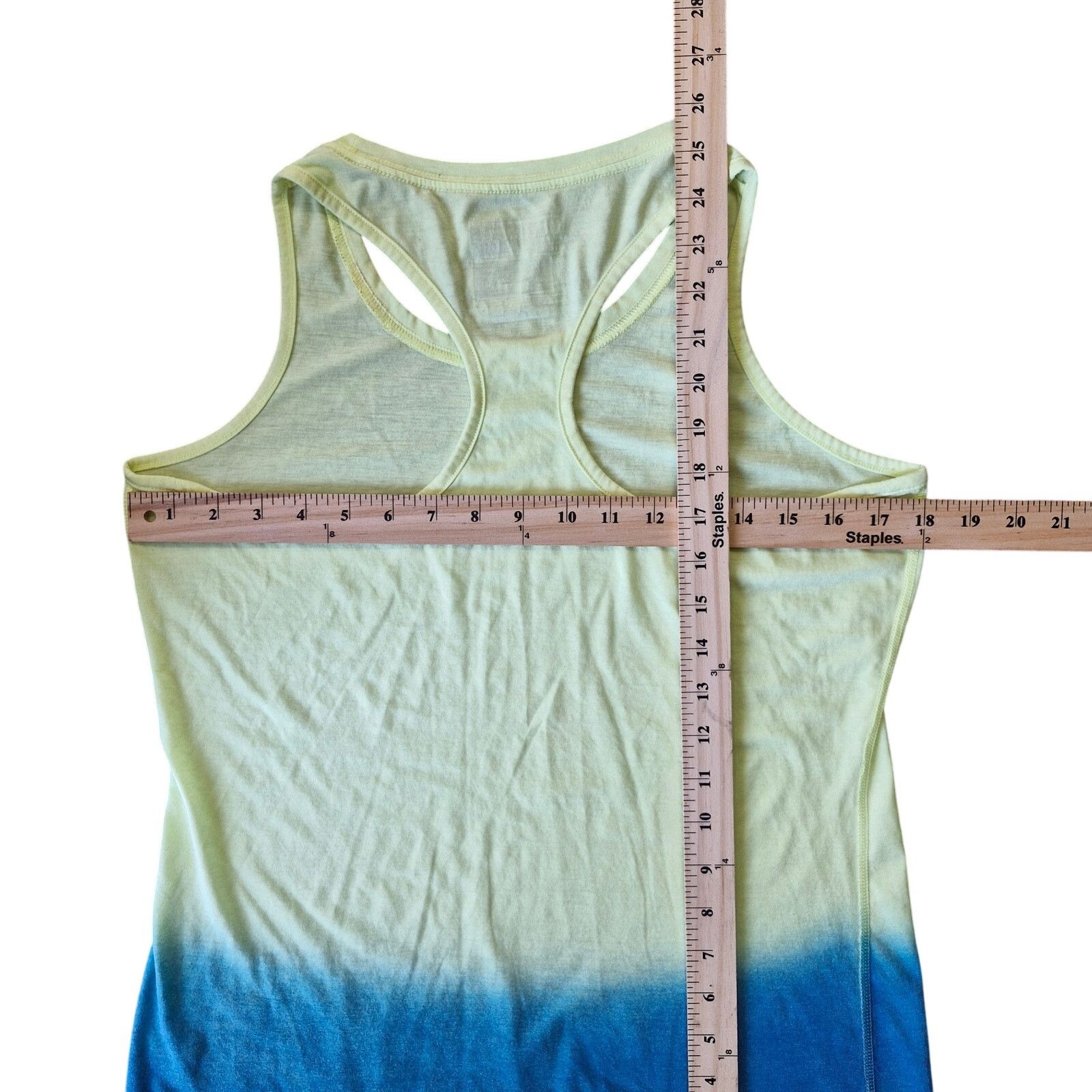 Adidas Adidas Ultimate Tank Top Womens L Yellow Racerback Climalite Size L / US 10 / IT 46 - 6 Thumbnail