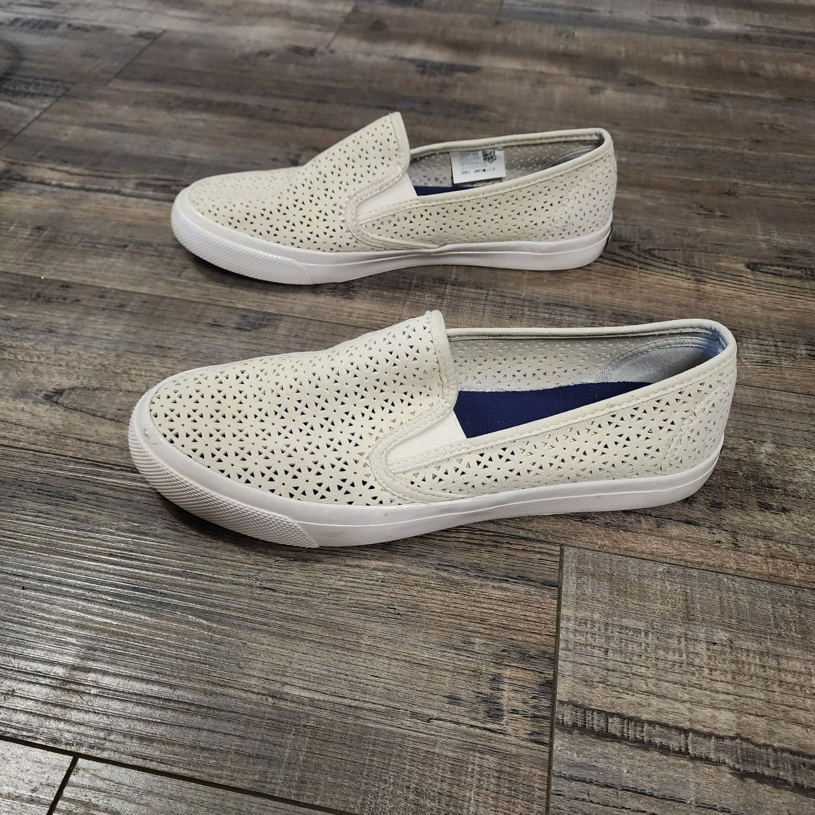 Sperry Sperry Top-Sider Leather Slip-On Sneakers ivory Size 10 SH1 Size US 10 / IT 40 - 5 Thumbnail