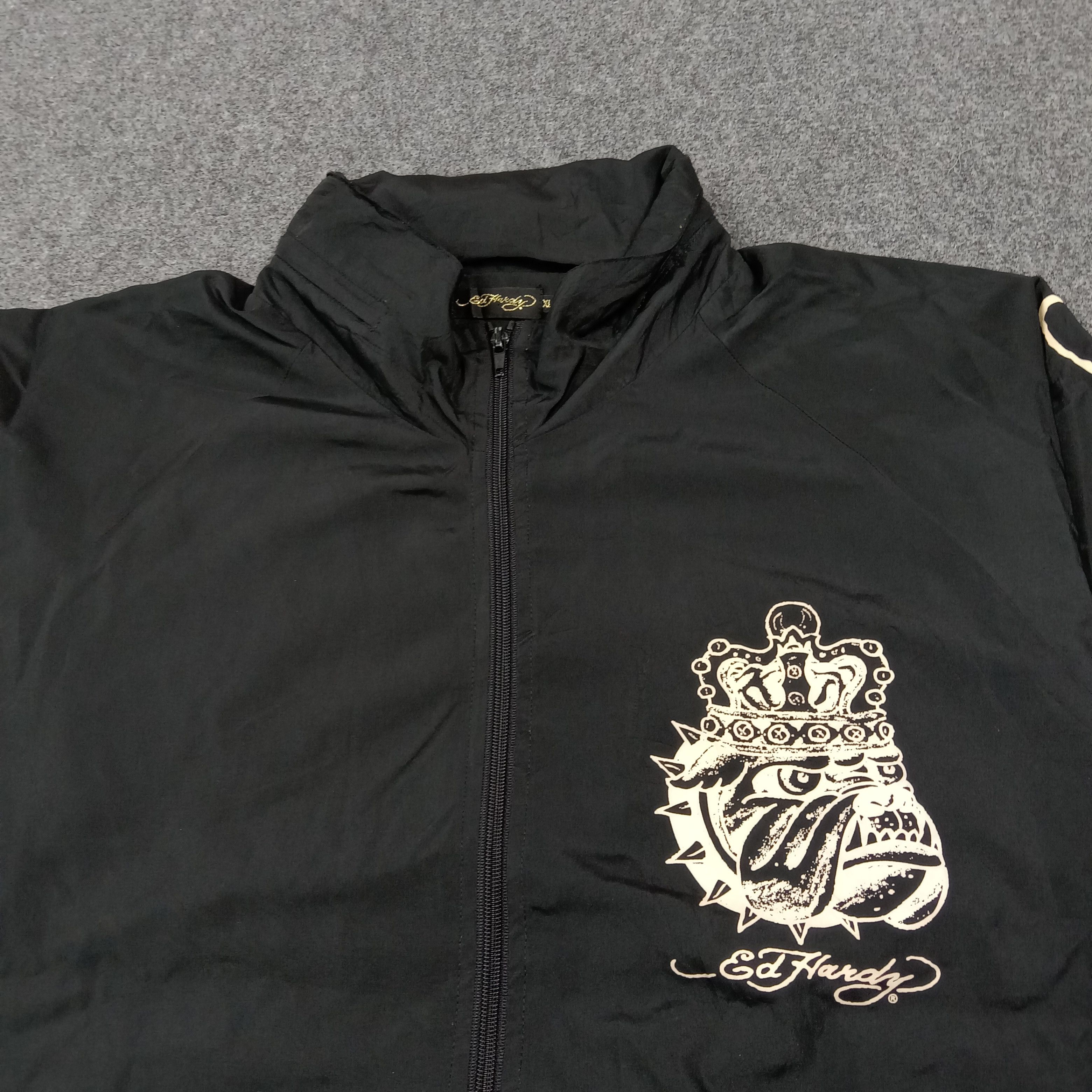 Ed Hardy Ed Hardy by Christian Audigier Windbreaker Jacket C278N24 Size US L / EU 52-54 / 3 - 4 Thumbnail