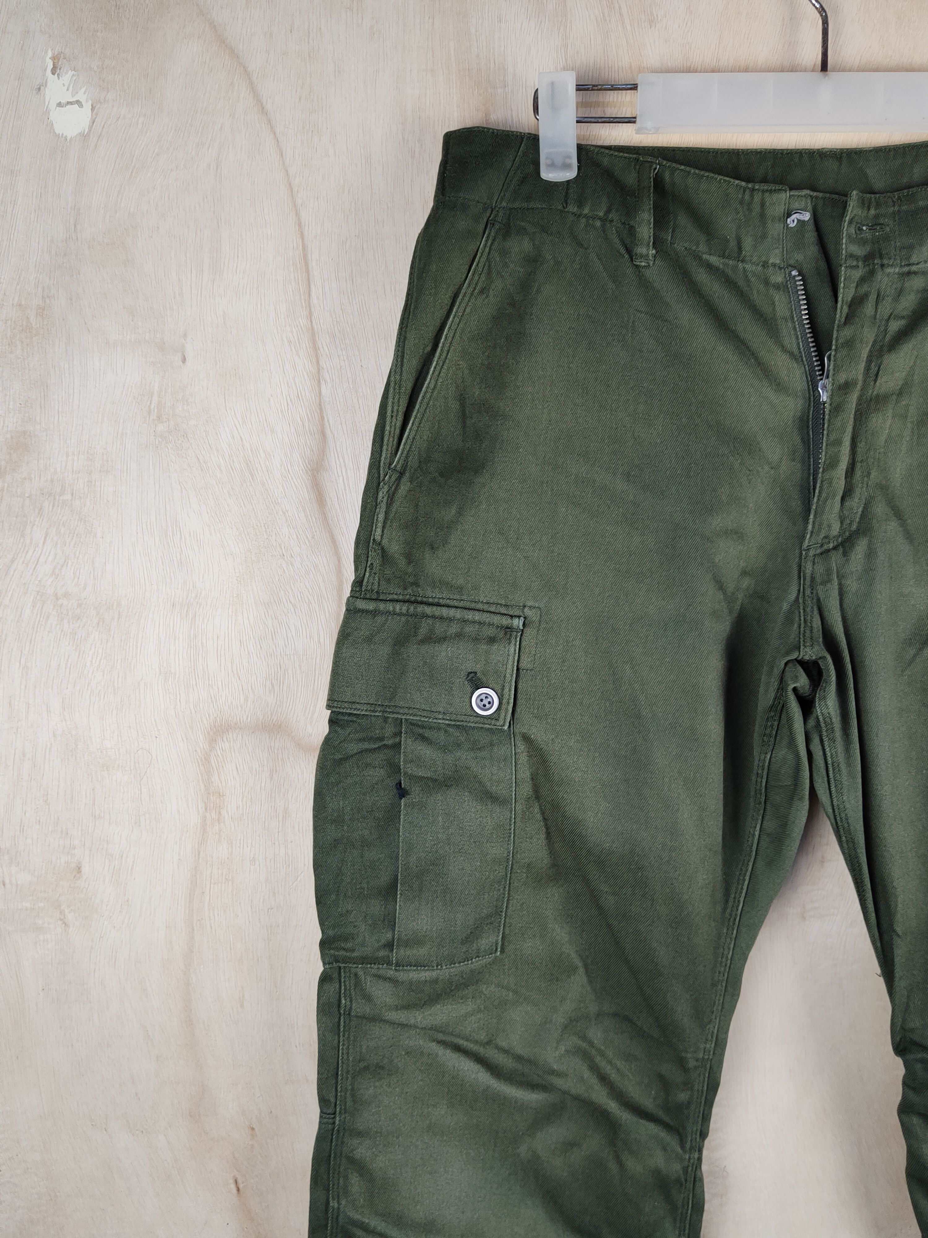 BEAUTY&YOUTH Beauty&Youth Green Multipocket Tactical Cargo Pants #S2418 Size US 30 / EU 46 - 3 Thumbnail