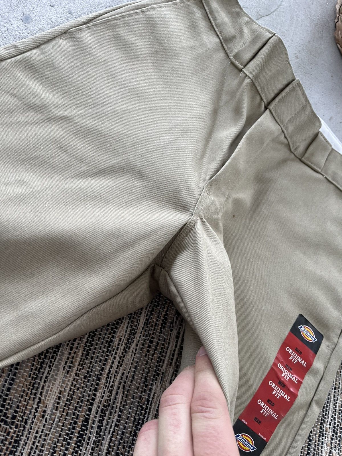 Dickies Vintage New Dickies 874 Beige Work Pants Y2K sk8 Size US 32 / EU 48 - 10 Thumbnail