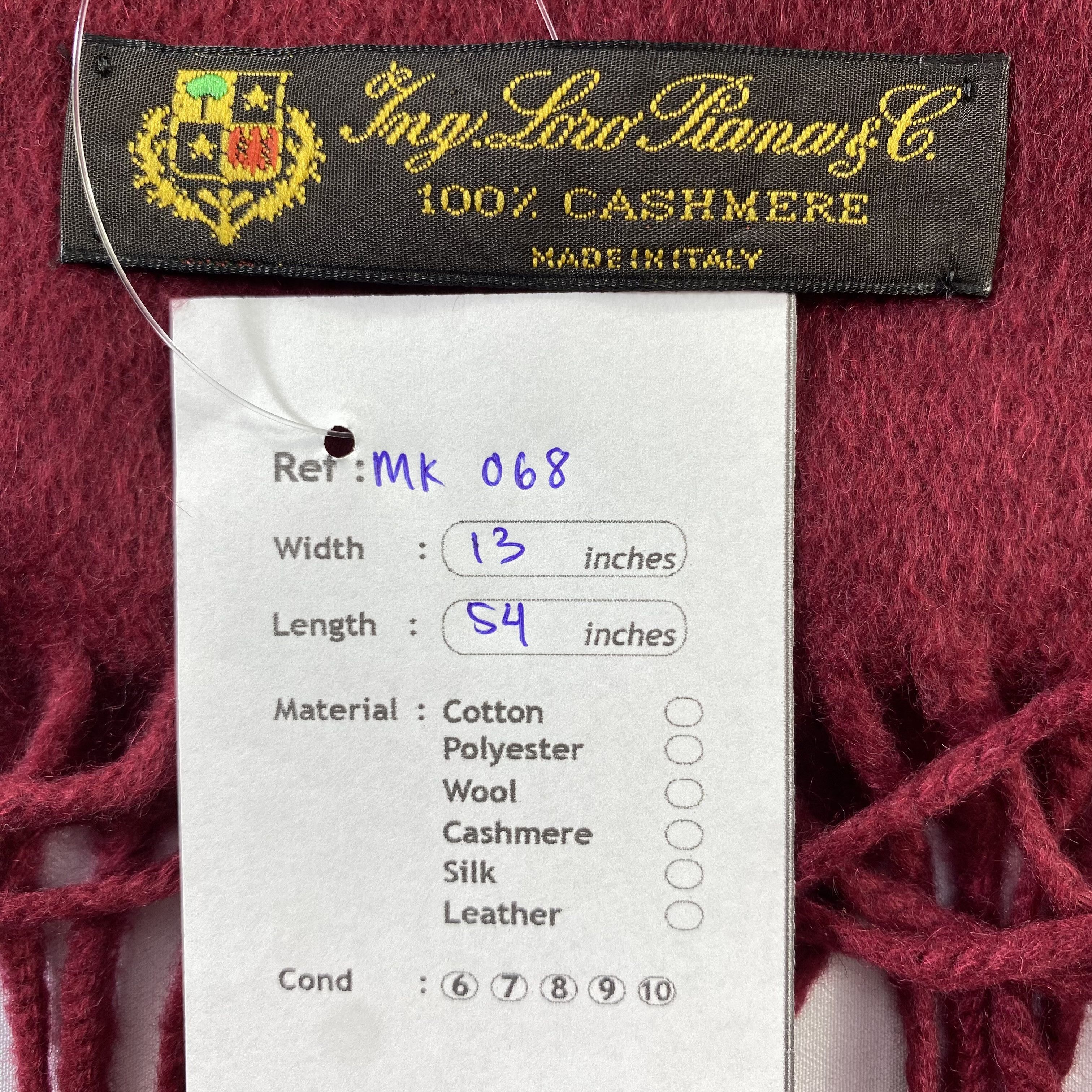 Loro Piana × Vintage Loro Piana Scarf Neck Wrap Wool Muffler Size ONE SIZE - 6 Thumbnail
