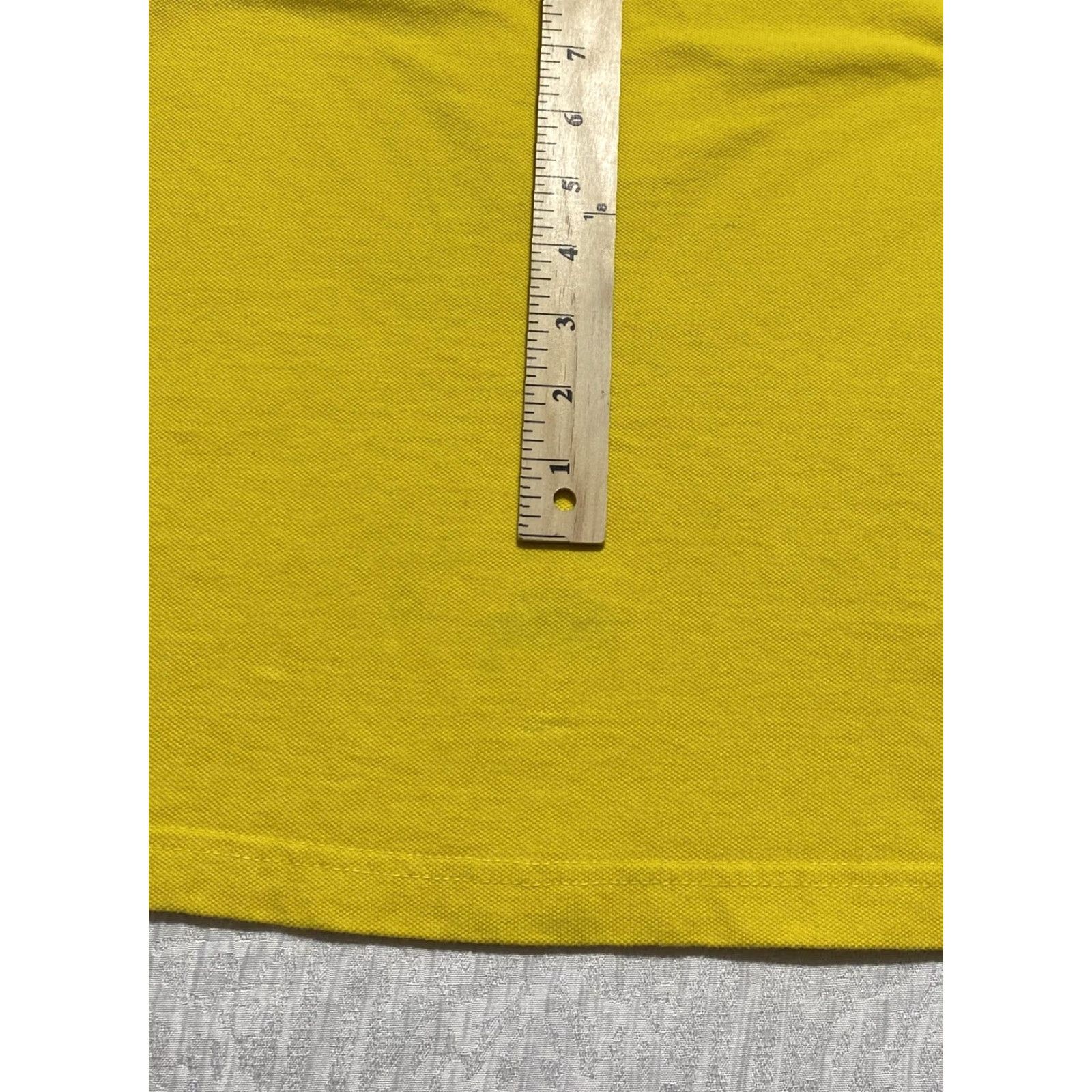 Southpole South Pole Polo Shirt Mens M Yellow Short Sleeve Cotton Solid Size US M / EU 48-50 / 2 - 5 Thumbnail