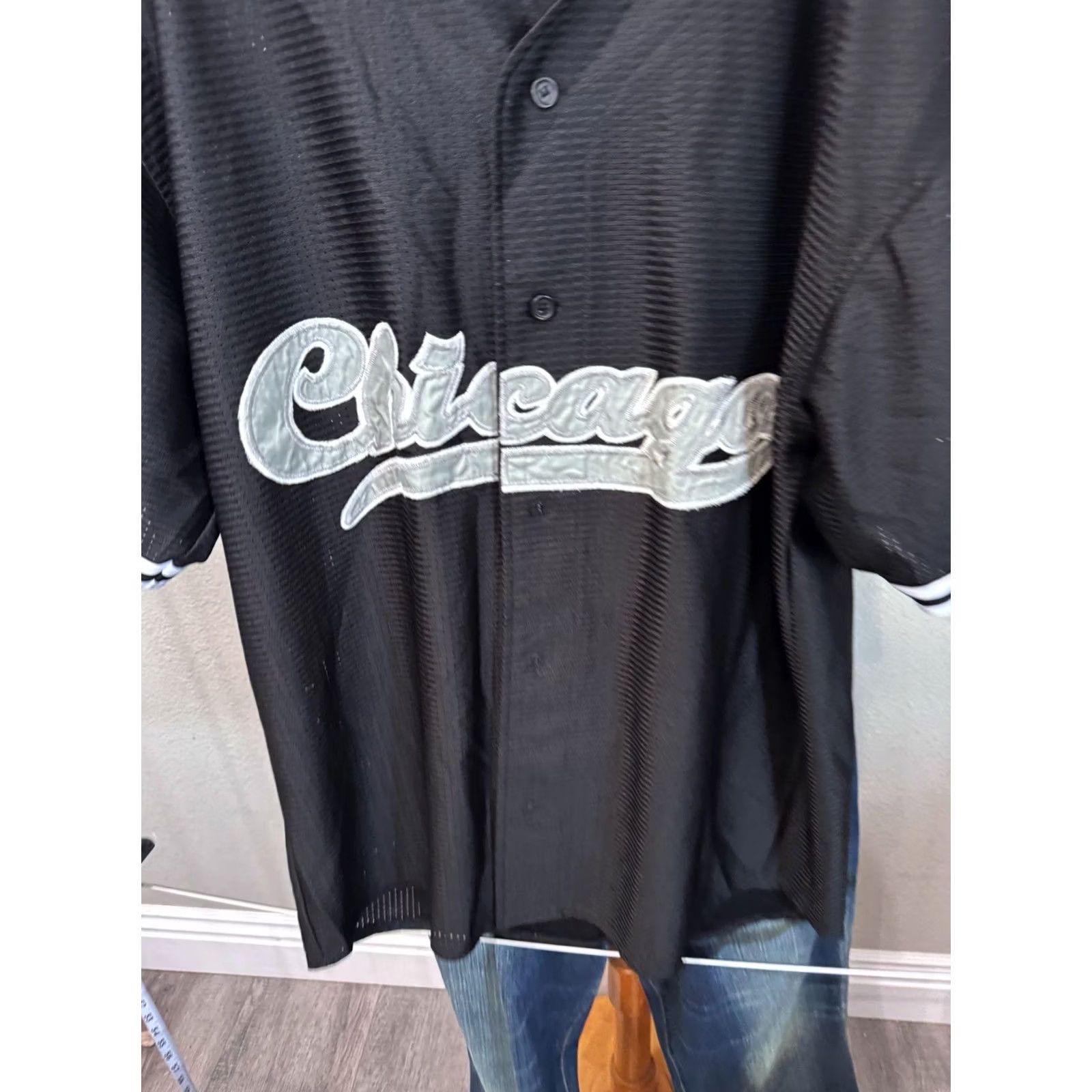 Vintage Air Gear Baseball JERSEY SHIRT XL Extra Large Chicago Mens Size US XL / EU 56 / 4 - 3 Thumbnail