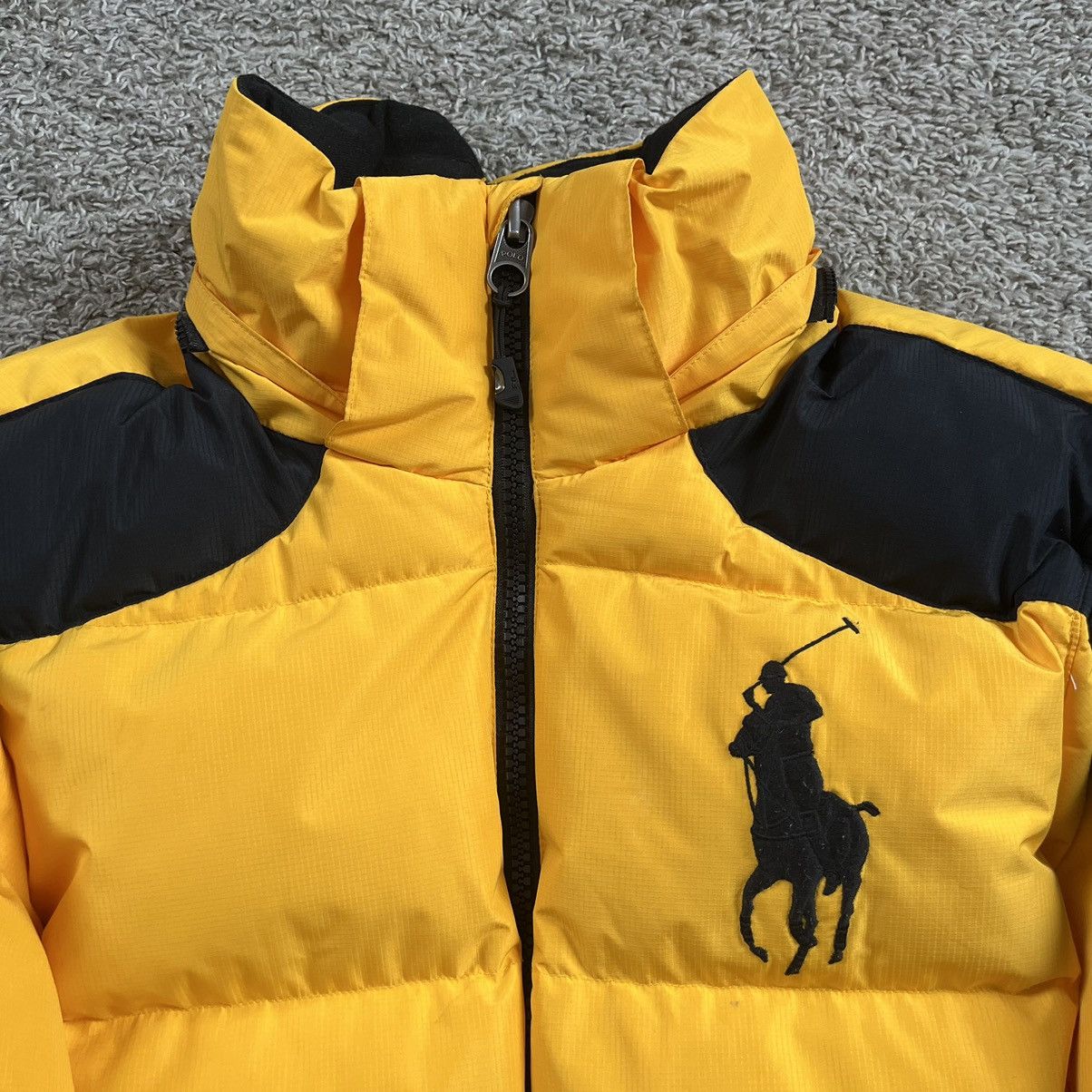 Polo Ralph Lauren 🔴Polo Ralph Lauren Puffer Jacket Size Medium Black Yellow Size US M / EU 48-50 / 2 - 4 Thumbnail
