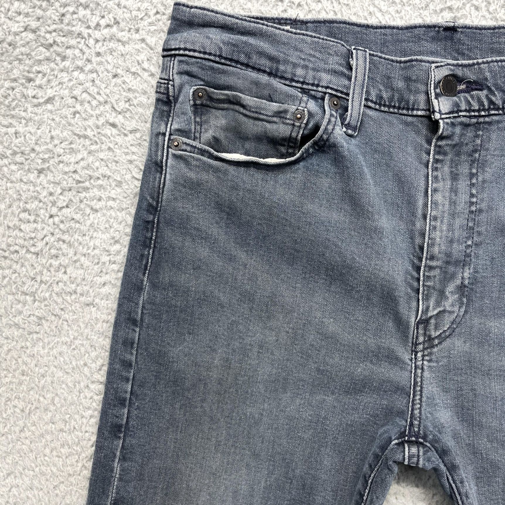 Levi's VINTAGE Levi's 510 Jeans Mens 36x32 Blue Medium Wash Slim Stretch Denim Size US 36 / EU 52 - 4 Thumbnail