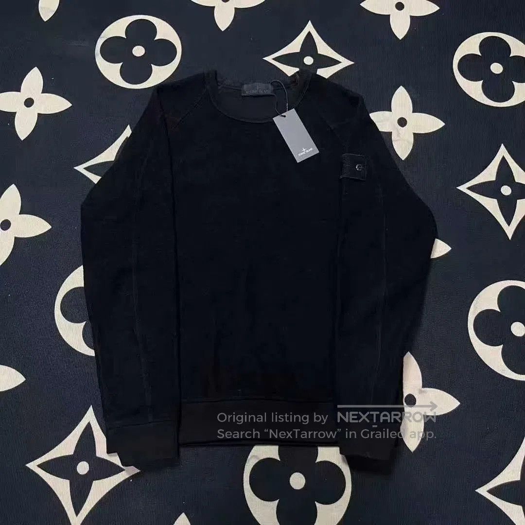 Stone Island stone island ghost black crewneck sweatshirt. Size US L / EU 52-54 / 3 - 1 Thumbnail