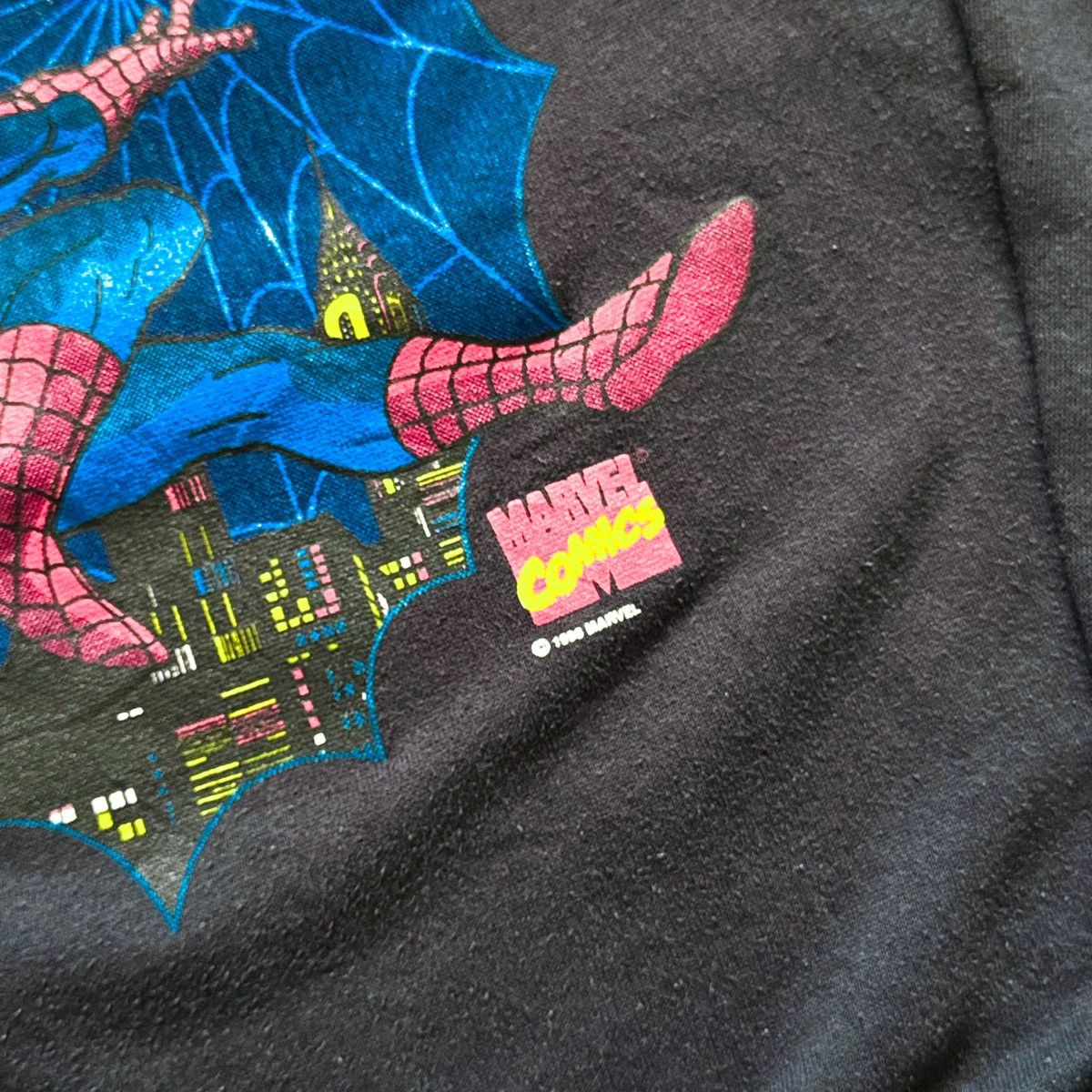 Marvel Comics × Vintage Vintage Spiderman Marvel Comics Sweatshirt Size US XS / EU 42 / 0 - 7 Thumbnail