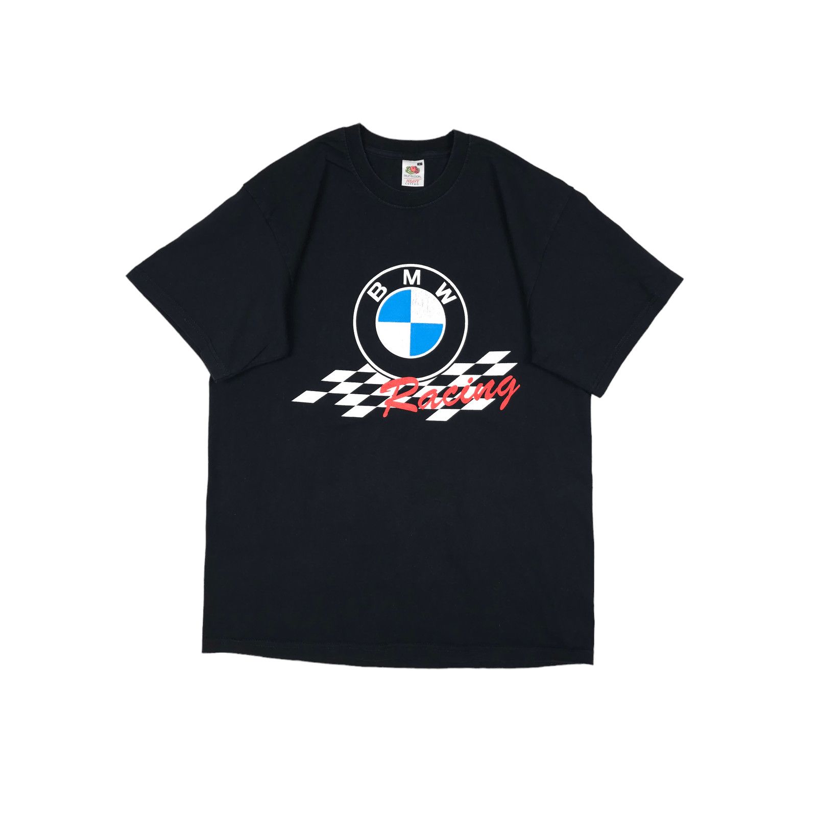 BMW 💎 Vintage BMW Racing Big Logo Black Tee T-shirt Size M Size US M / EU 48-50 / 2 - 1 Thumbnail