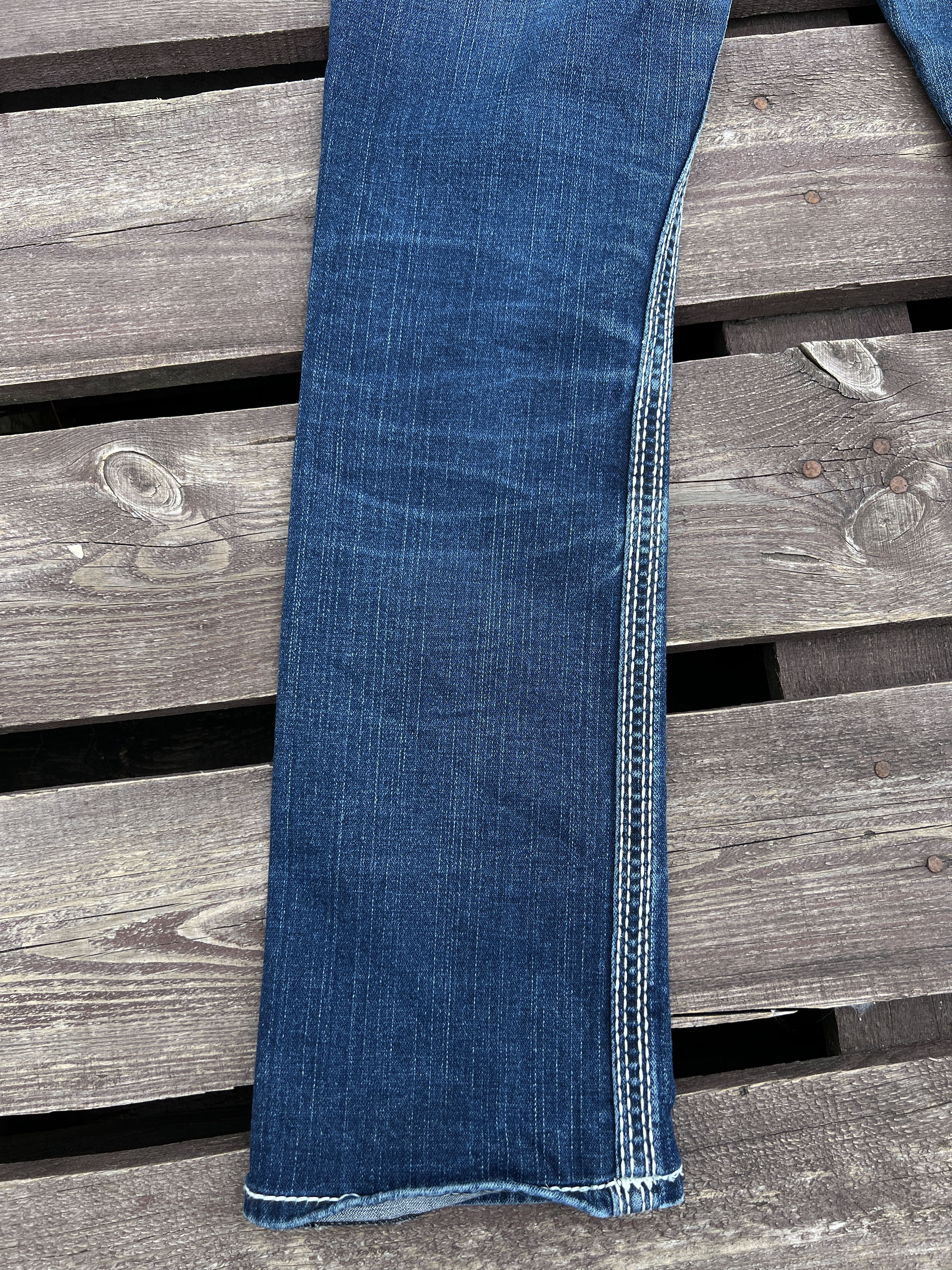 True Religion × Vintage True Religion Y2K Vintage Billy Big QT Denim Jeans Size 27" / US 4 / IT 40 - 8 Thumbnail