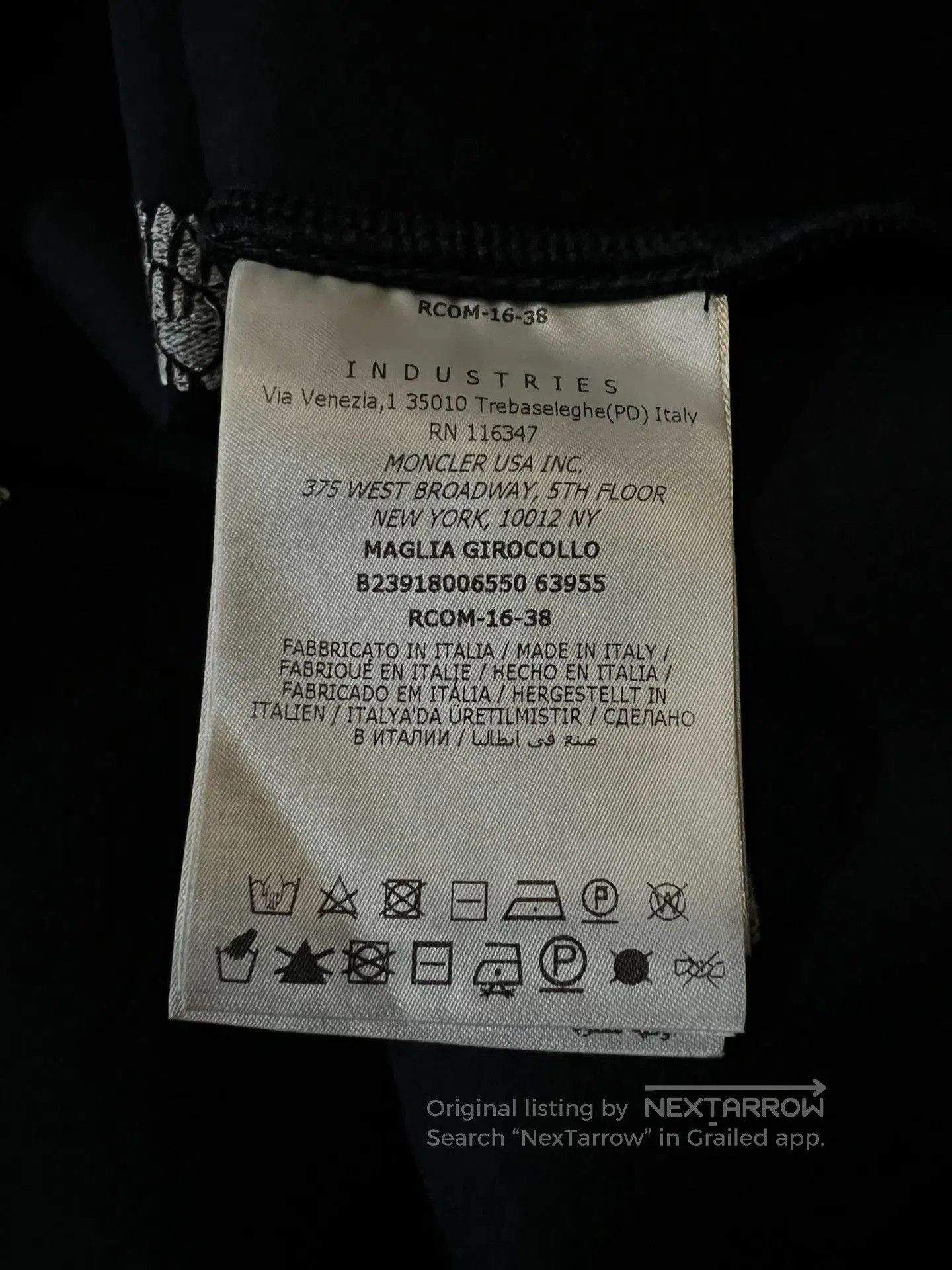 Moncler Moncler x TB Limited Embroidered Sweatshirt. Size US XL / EU 56 / 4 - 7 Thumbnail