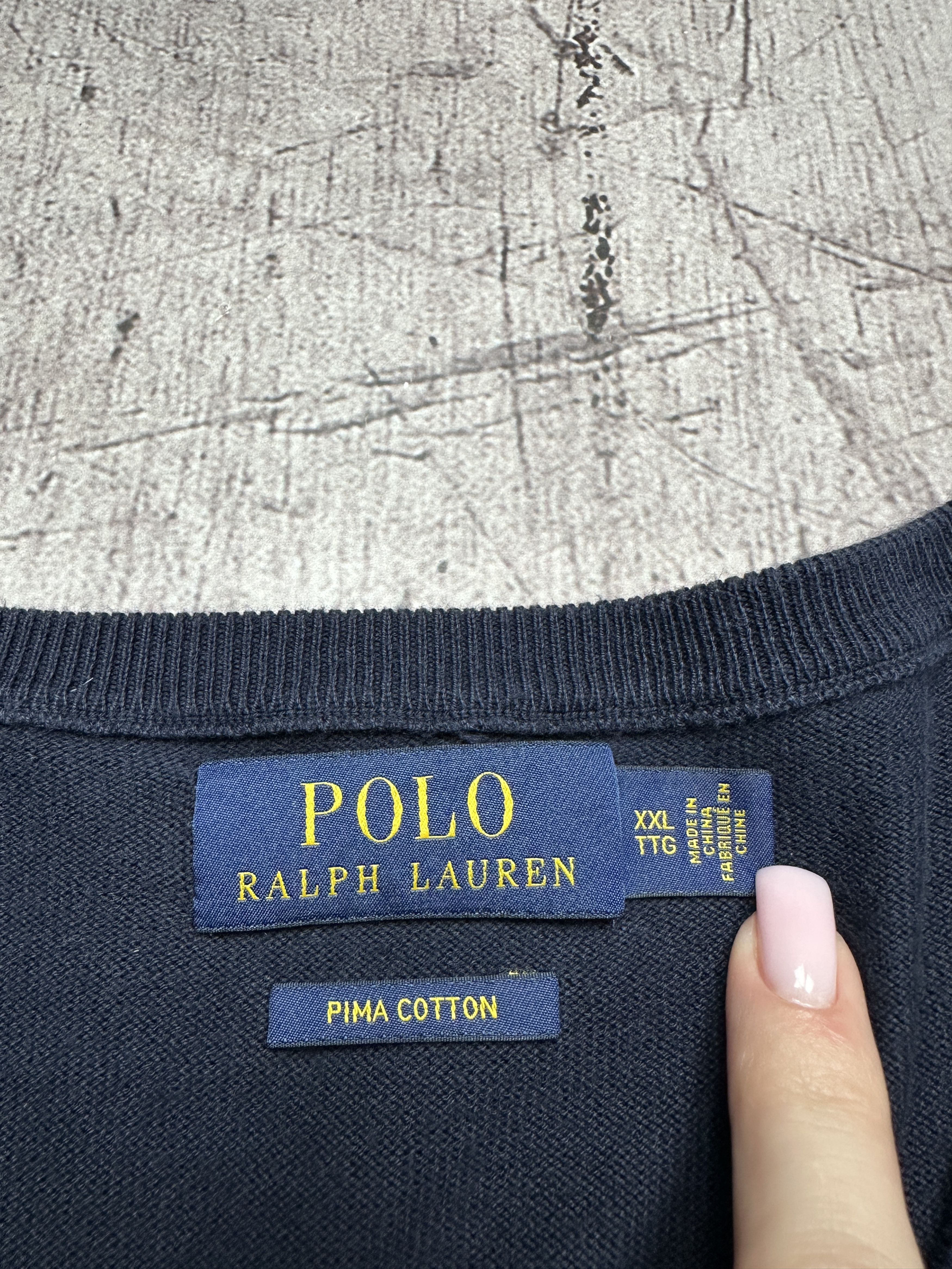 Ralph Lauren Polo Ralph Lauren Mens V-Neck Sweater Size US XXL / EU 58 / 5 - 3 Thumbnail