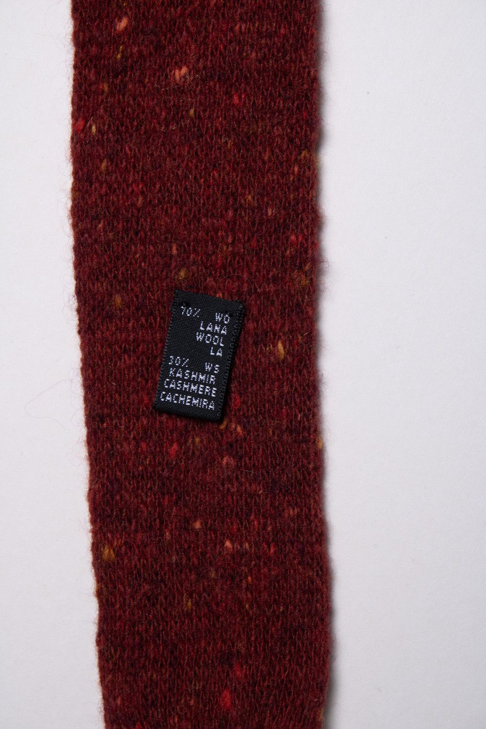 Michael Bastian Michael Bastian, knitted tie in red Size ONE SIZE - 2 Thumbnail