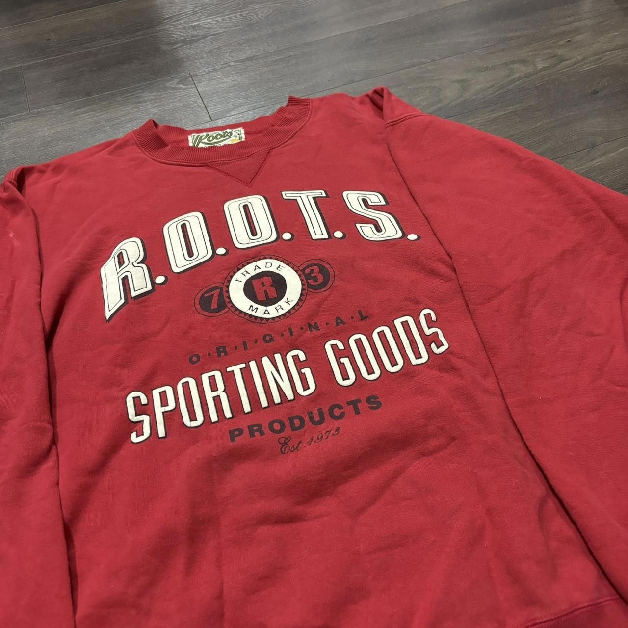 Roots Vintage Roots Sporting Goods Crewneck Sweatshirt 90s XL Size US XL / EU 56 / 4 - 1 Thumbnail