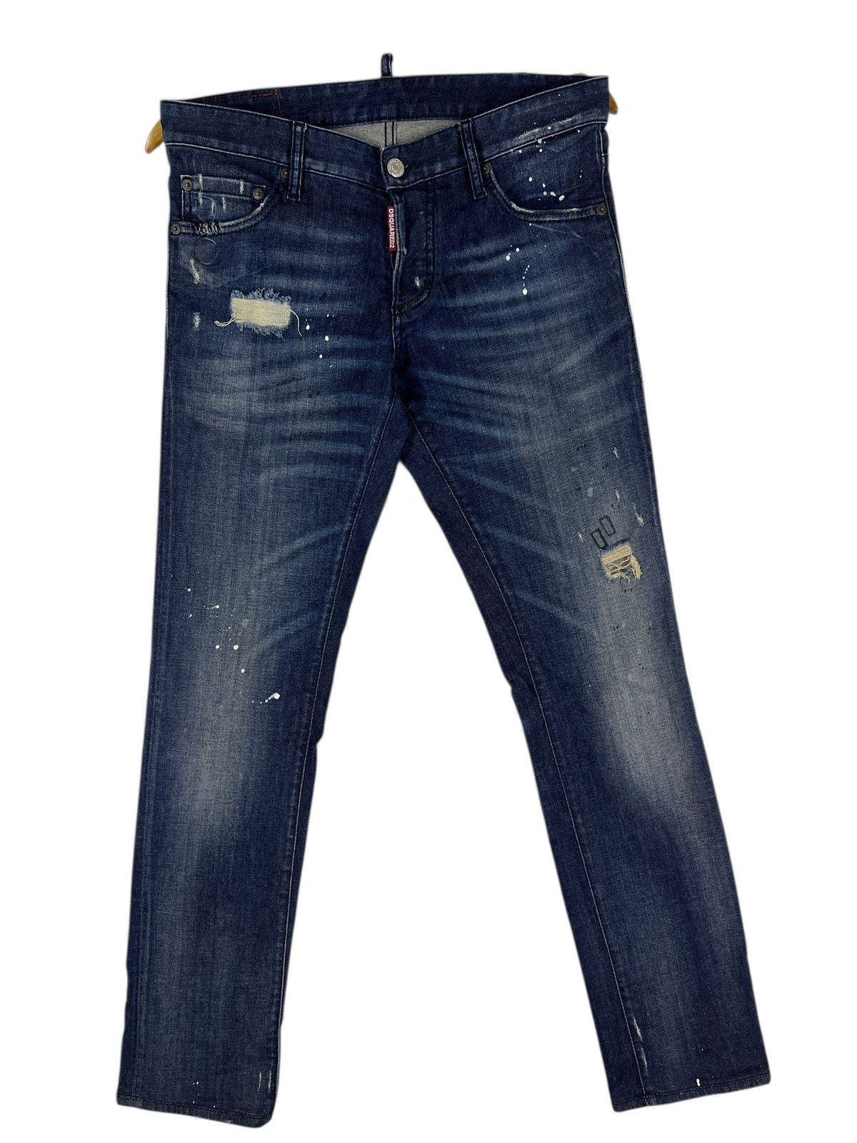 Dsquared2 🔥 Dsquared2 distressed denim jeans paint splatter Size US 31 - 3 Thumbnail