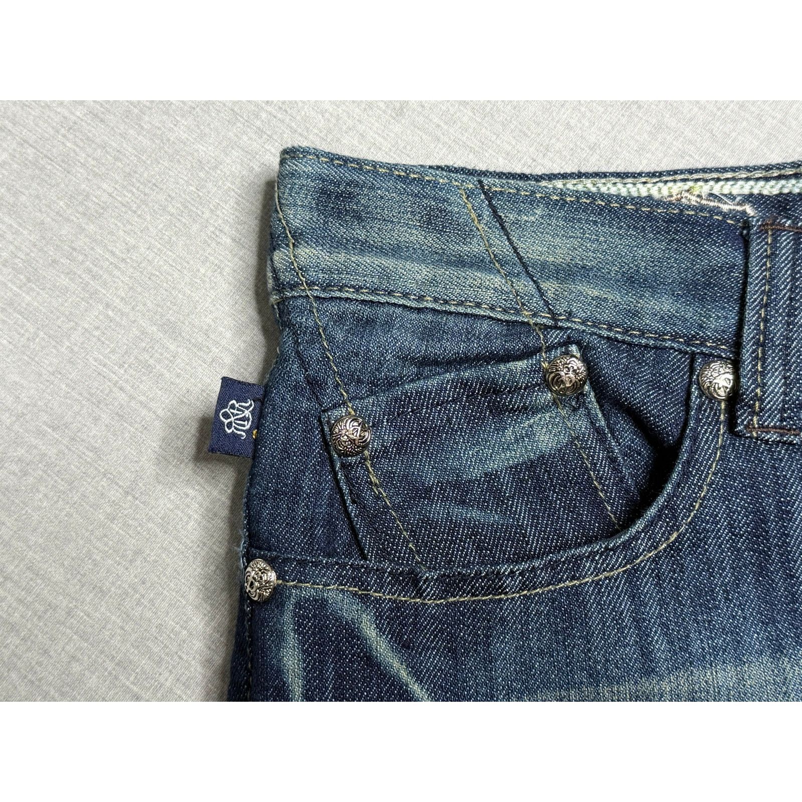 Rock & Republic Rock & Republic Embroidered Pocket Flap Jeans 32x32 Size US 32 / EU 48 - 6 Thumbnail