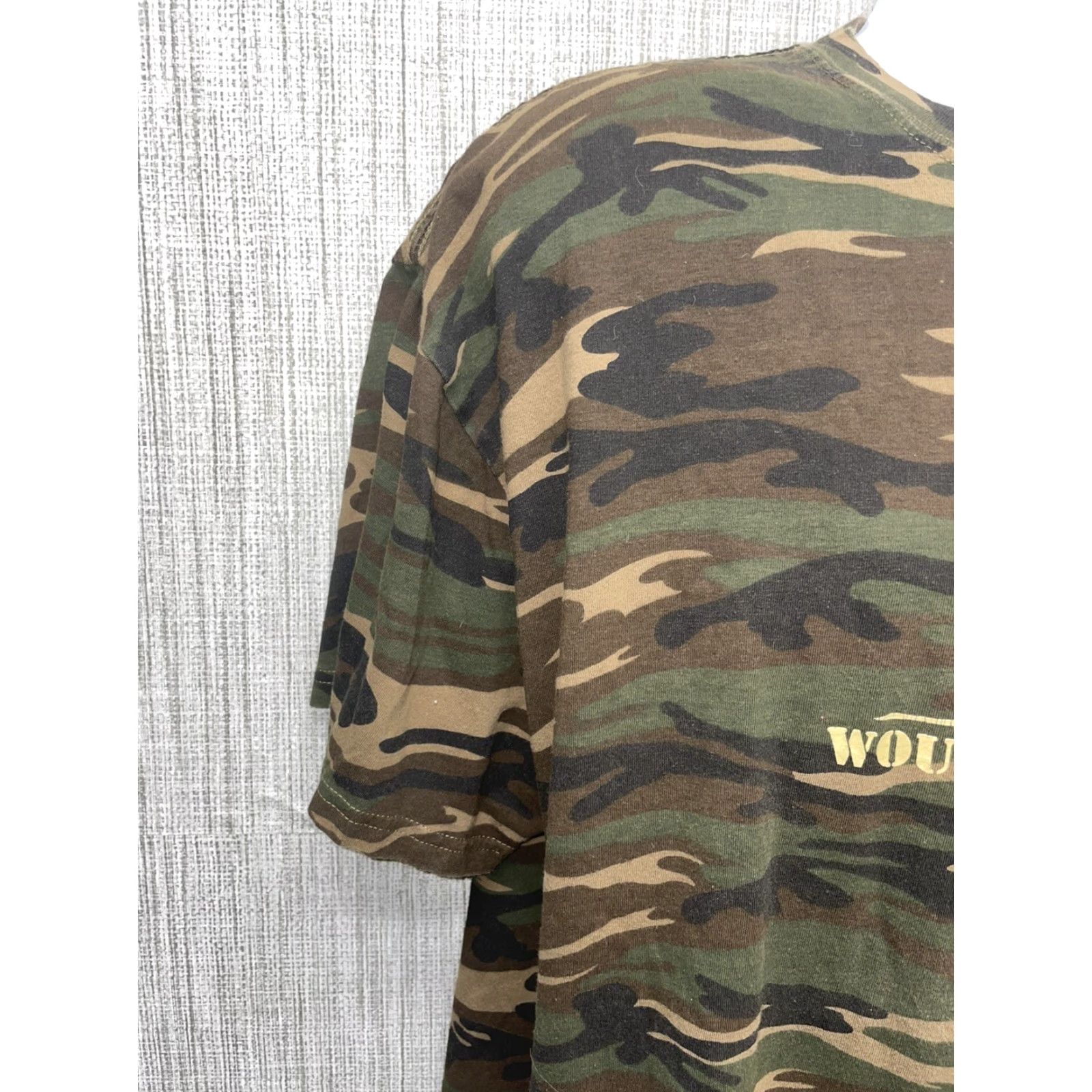 Y/Project Wounded Warrior Project Camo Graphic T-Shirt Mens M Multicolor Camouflage Warrior Colorful Shirt Size US M / EU 48-50 / 2 - 6 Thumbnail