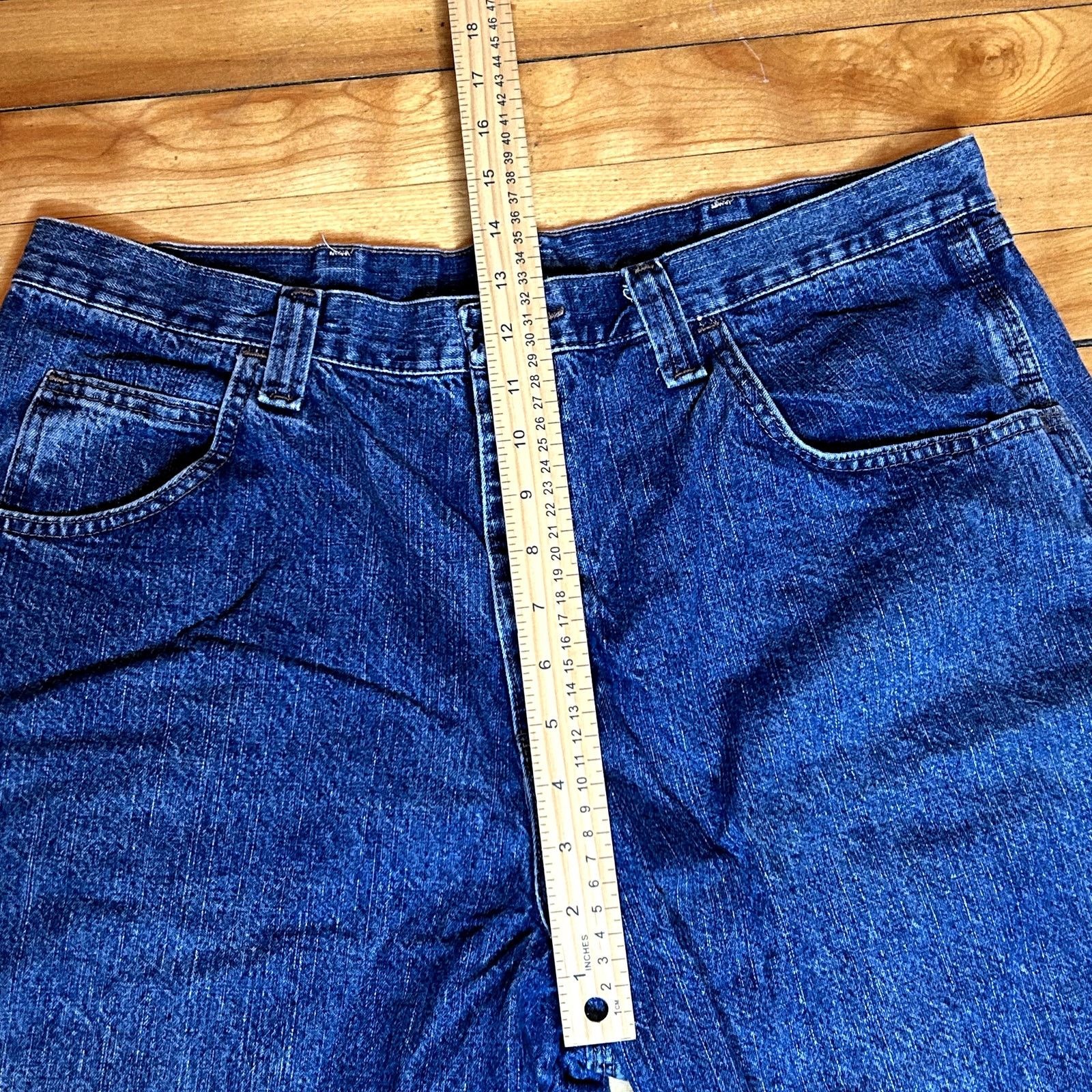 Wrangler Y2K Wrangler Blue Jorts Size 38 Reg Size US 38 / EU 54 - 4 Thumbnail