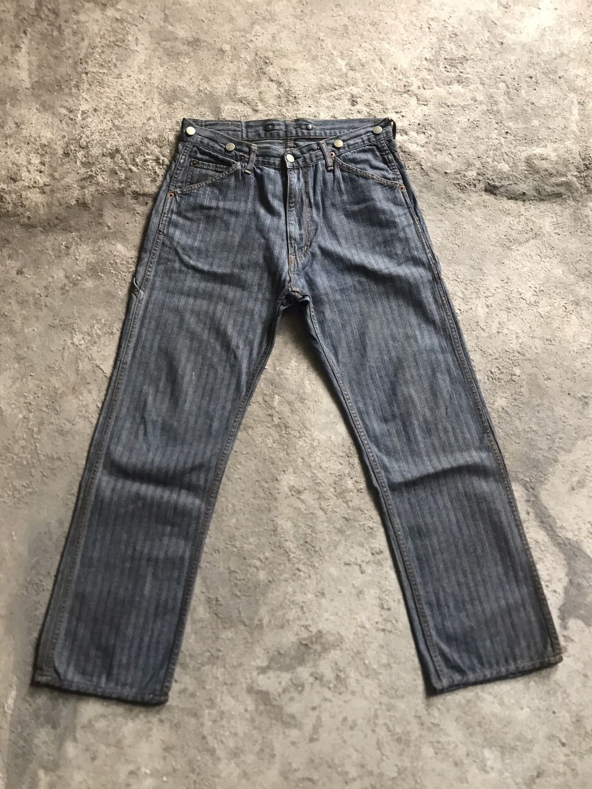 Hysteric Glamour ⚡️Hysteric Glamour Kinky Carpanter Herringbone Baggy- W32 Size US 32 / EU 48 - 1 Thumbnail