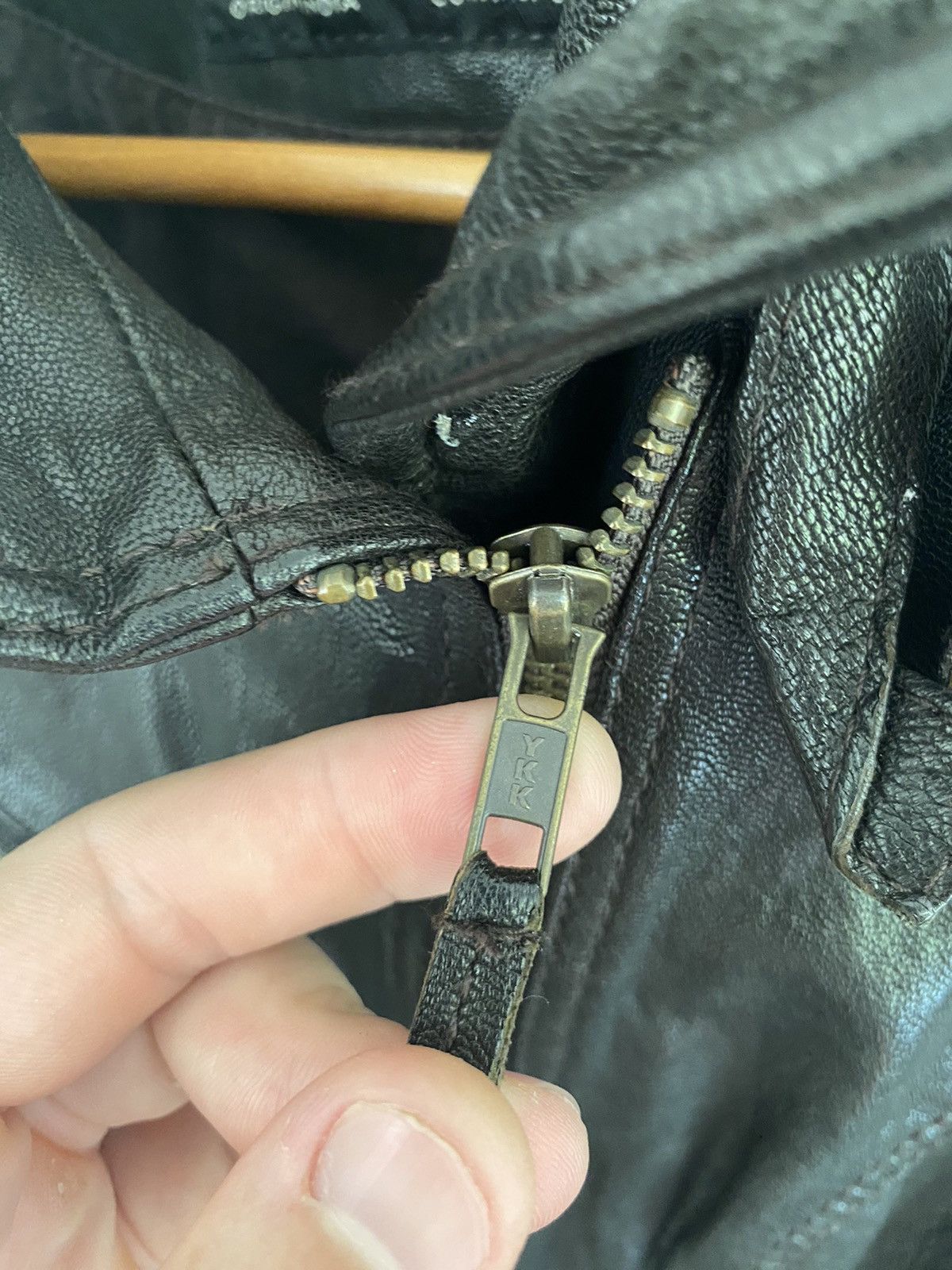 Allsaints × Vintage Allsaints rare leather jacket Size XL / US 12-14 / IT 48-50 - 6 Thumbnail