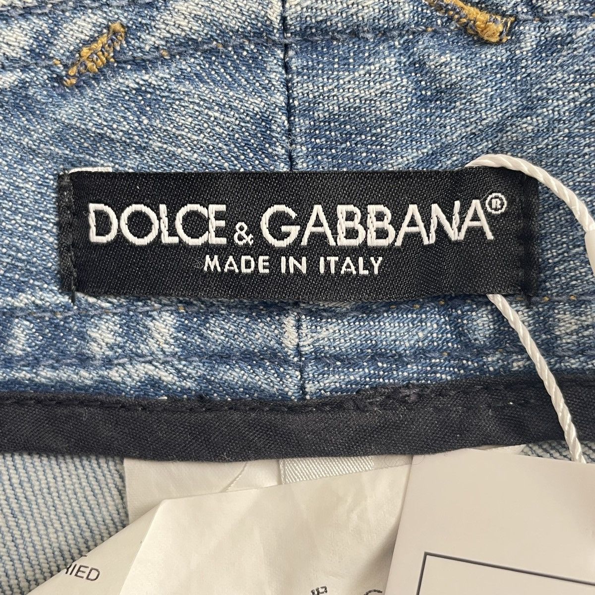 Dolce & Gabbana Dolce & Gabbana Light Blue Wide Leg Denim Jeans K26WX Size 28" / US 6 / IT 42 - 7 Thumbnail