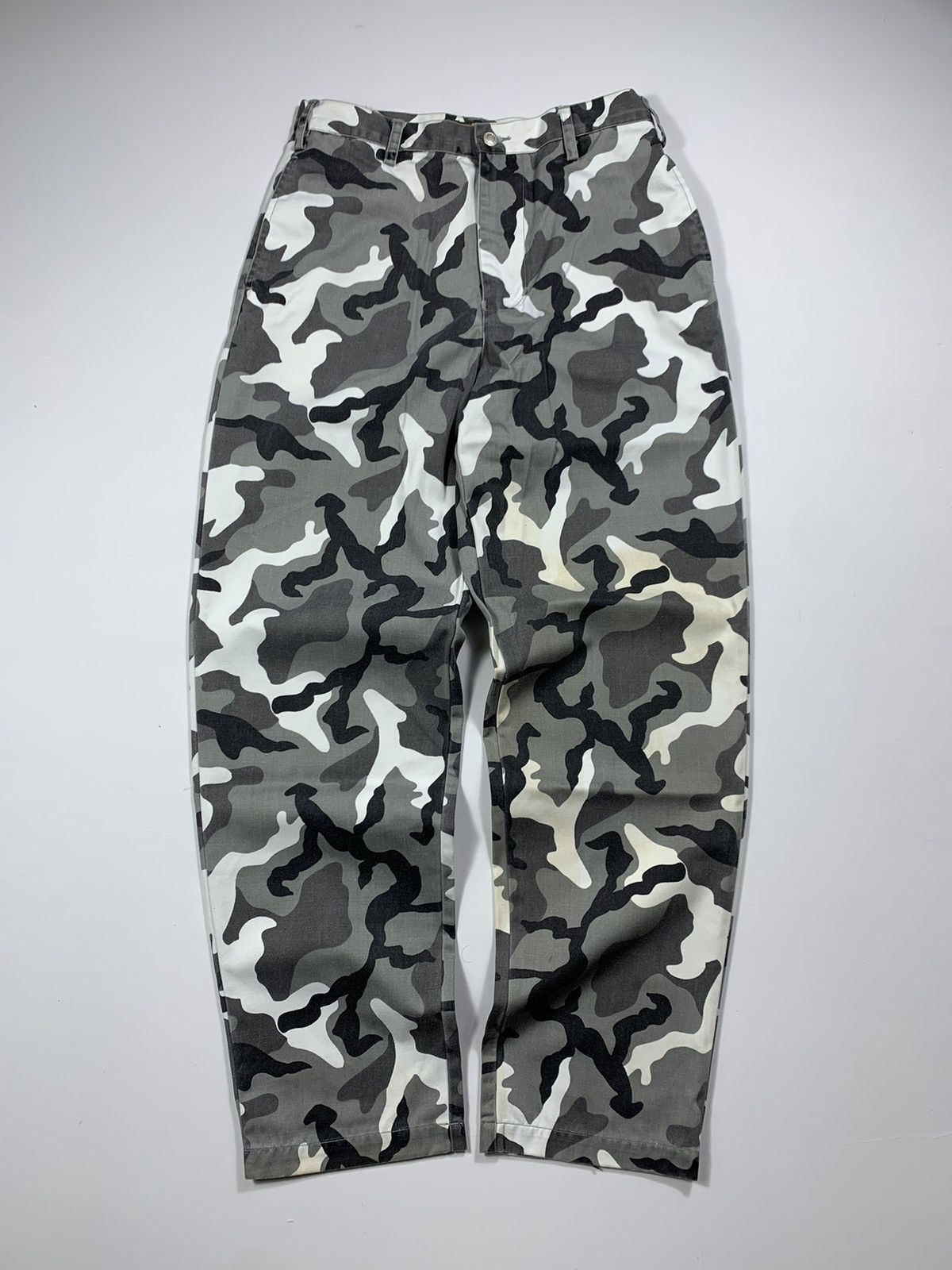 image of Stussy Camo Baggy Pants, Men's (Size 32)