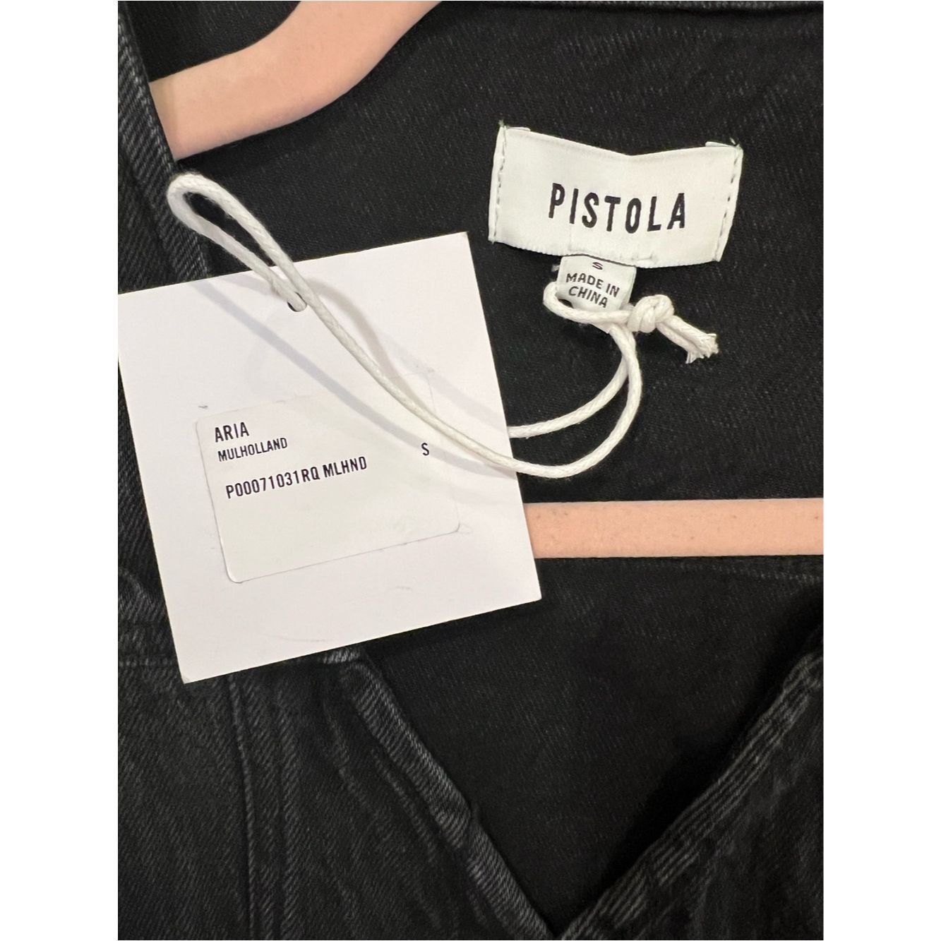 Pistola PISTOLA Aria Denim Jumpsuit in Mulholland – NWT Size Small Size 27" / US 4 / IT 40 - 6 Thumbnail
