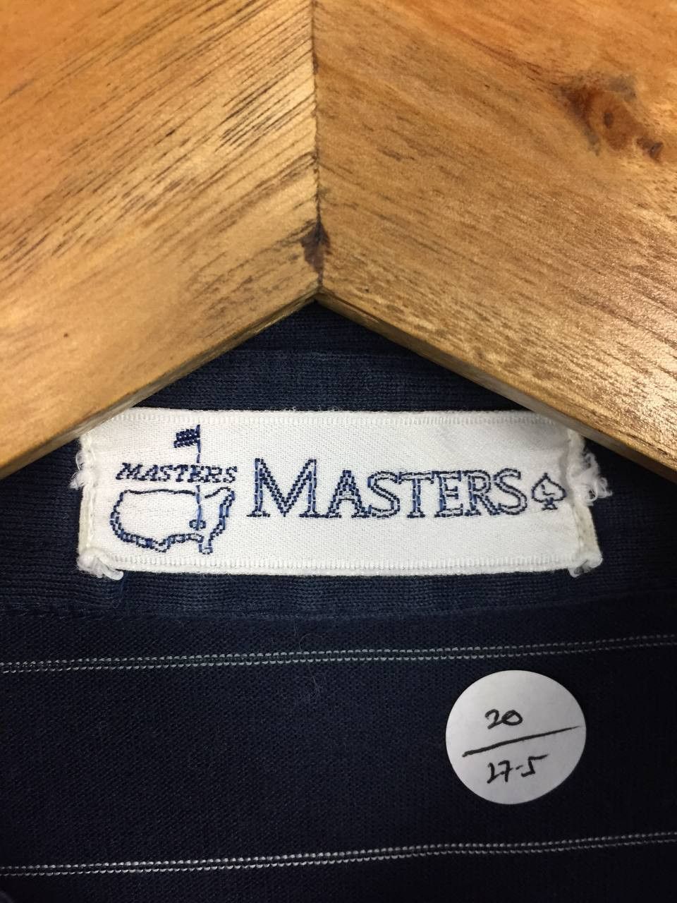 The Masters Vtg Masters Golf Retro Sportswear Striped Pocket Polo Shirt Size US M / EU 48-50 / 2 - 8 Thumbnail